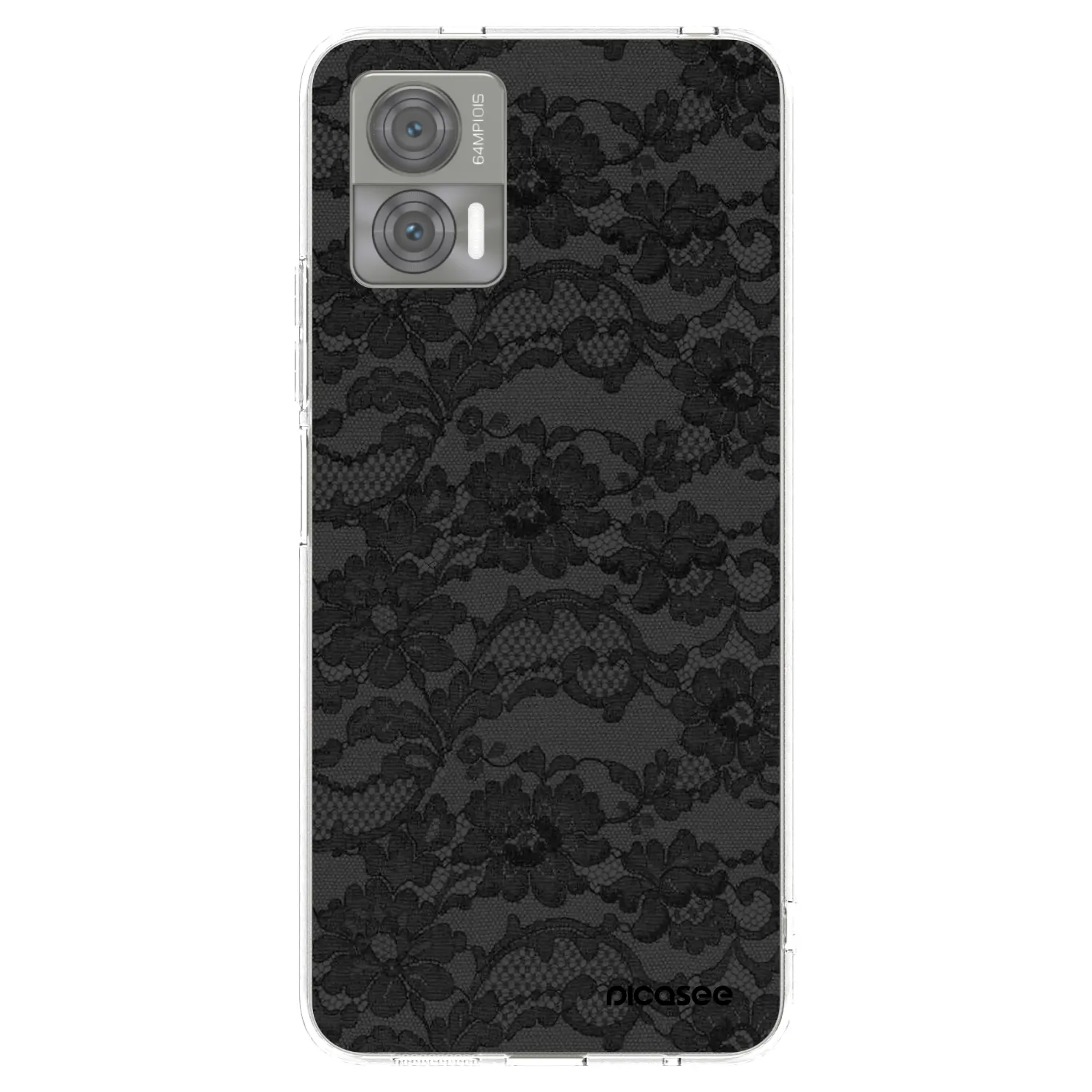 Picasee husă transparentă din silicon pentru Motorola Edge 30 Neo - Dark Elegance