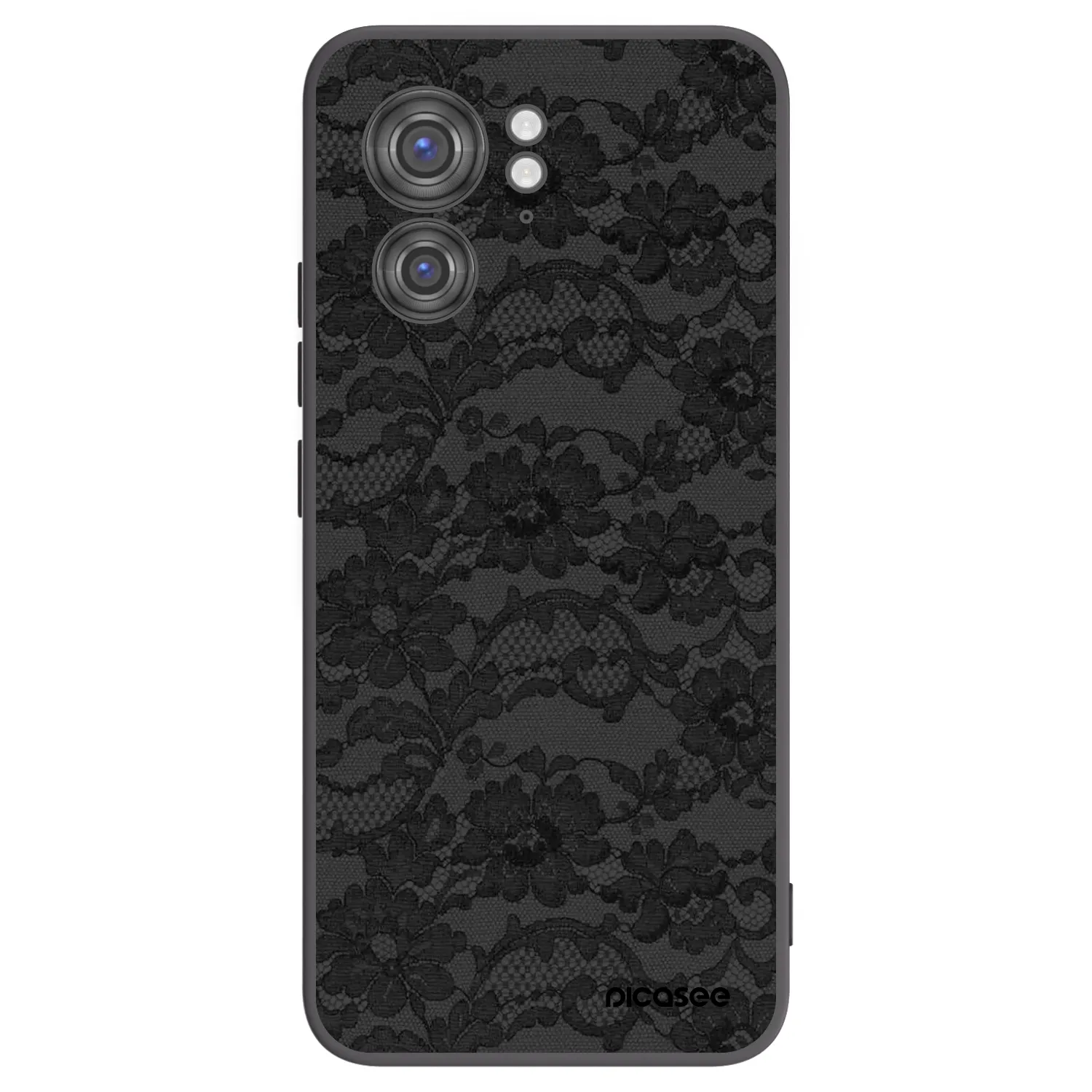 Picasee husă neagră din silicon pentru Motorola Edge 40 - Dark Elegance