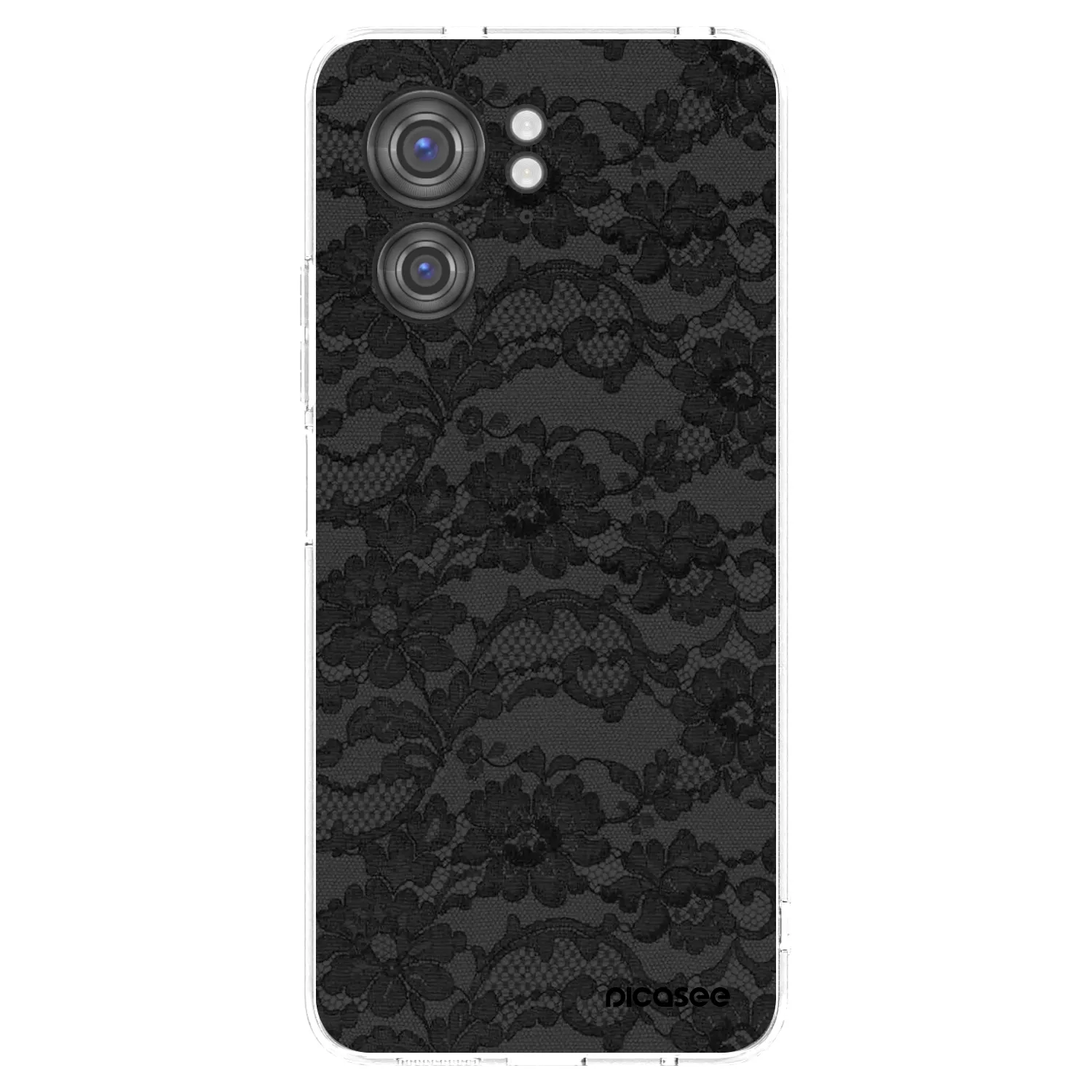 Picasee husă transparentă din silicon pentru Motorola Edge 40 - Dark Elegance