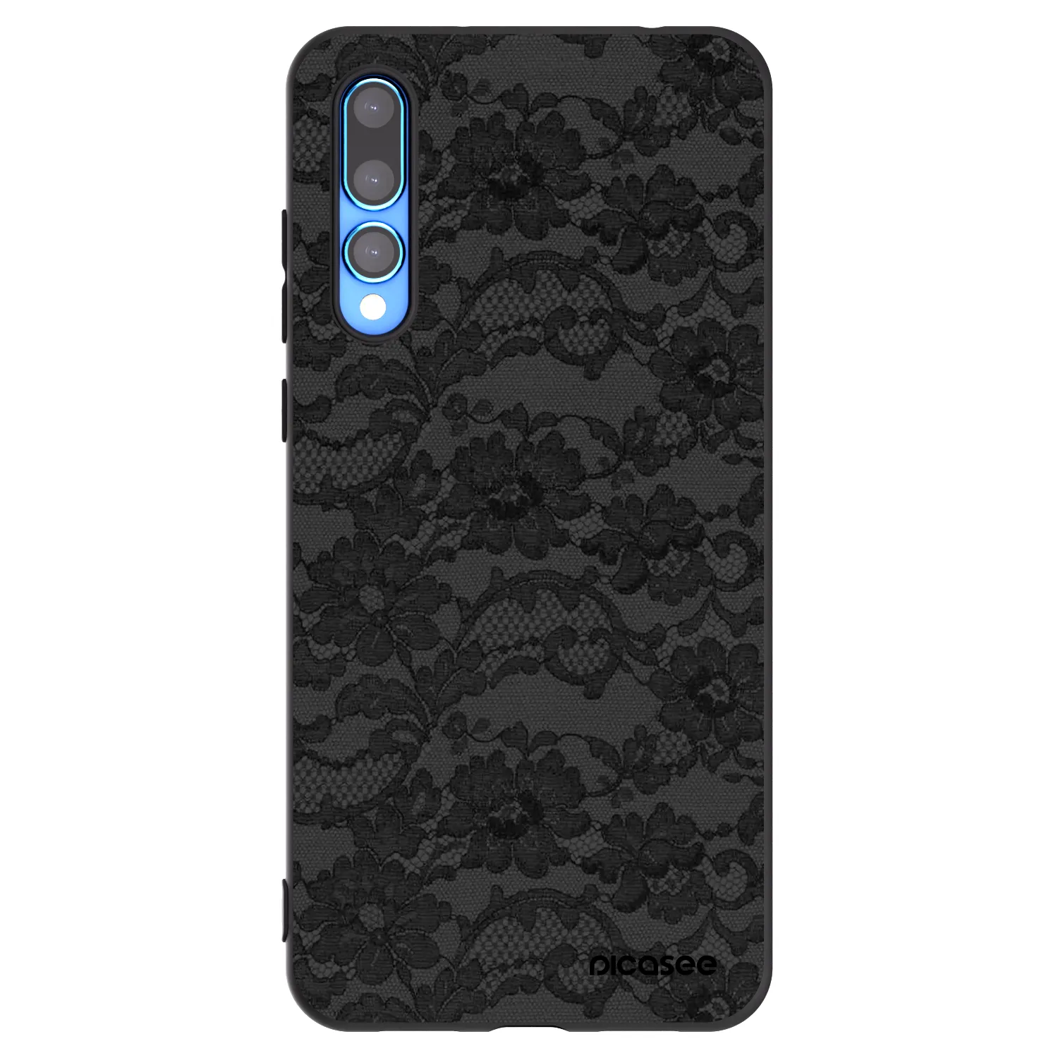 Picasee husă neagră din silicon pentru Huawei P20 Pro - Dark Elegance