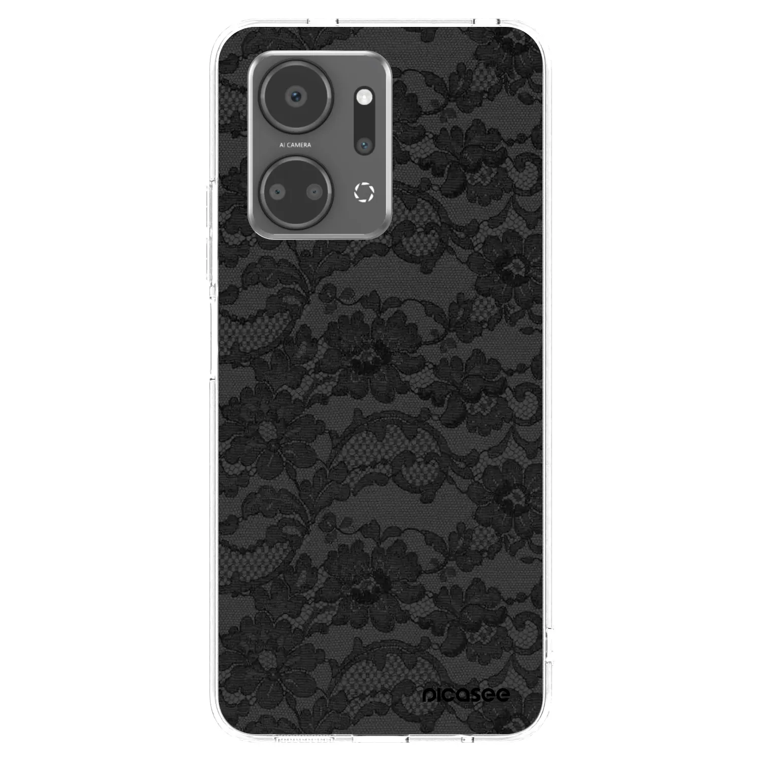 Picasee husă transparentă din silicon pentru Honor X7a - Dark Elegance