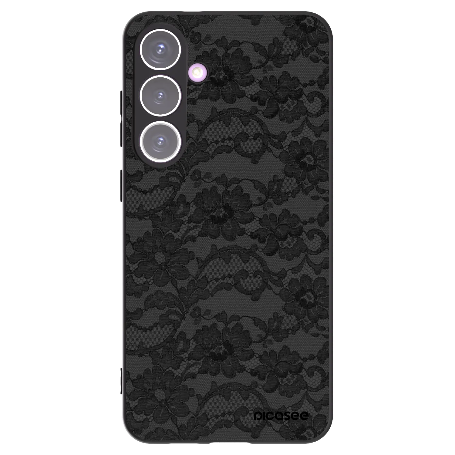 Picasee husă neagră din silicon pentru Samsung Galaxy S24+ S926B 5G - Dark Elegance