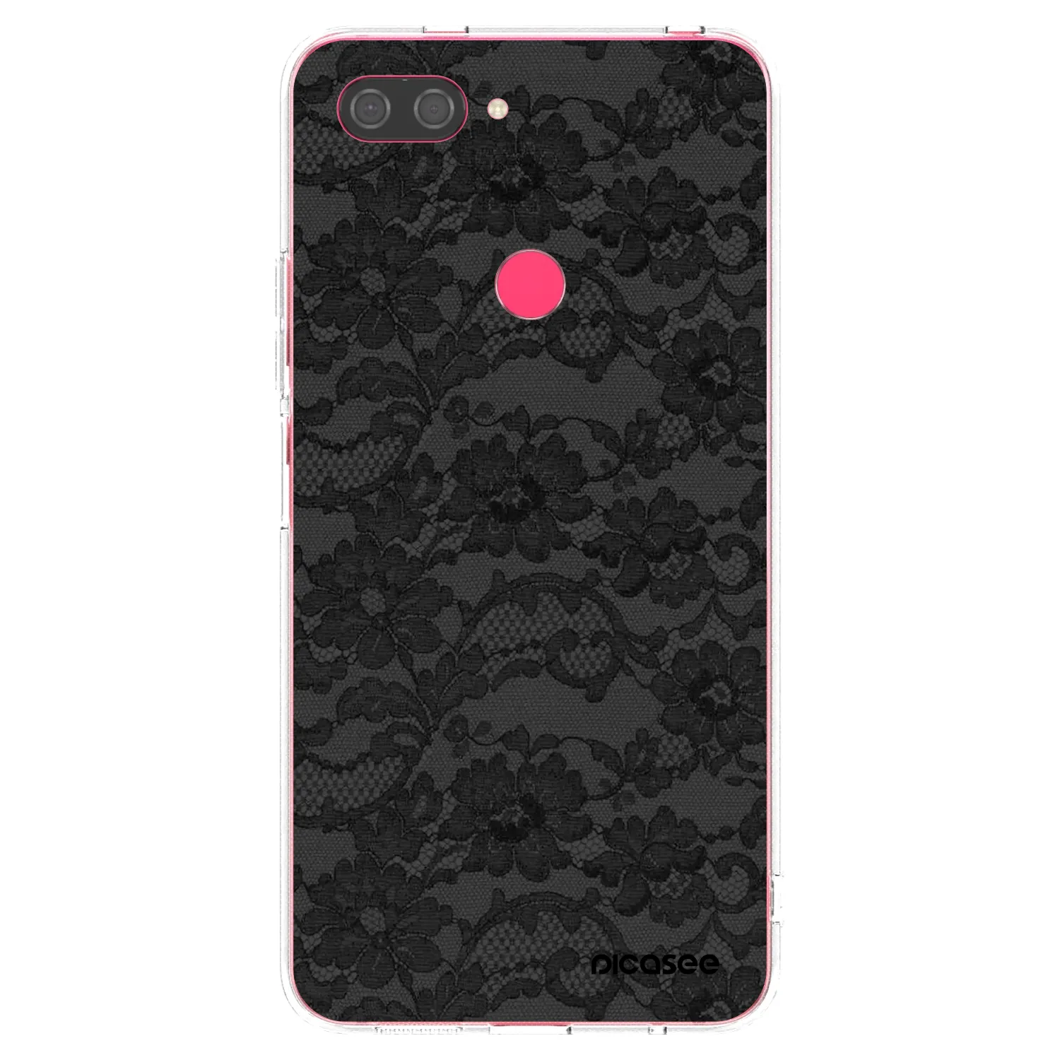 Picasee husă transparentă din silicon pentru Xiaomi Mi 8 Lite - Dark Elegance