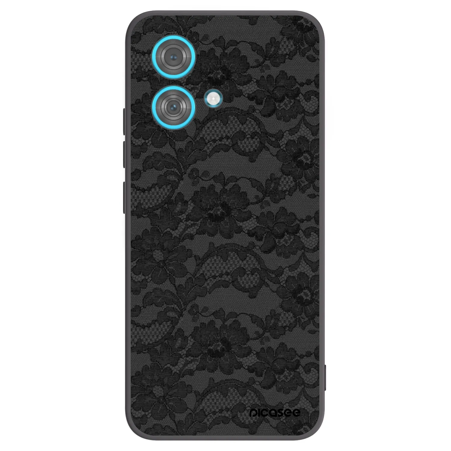 Picasee husă neagră din silicon pentru Motorola Edge 40 Neo - Dark Elegance