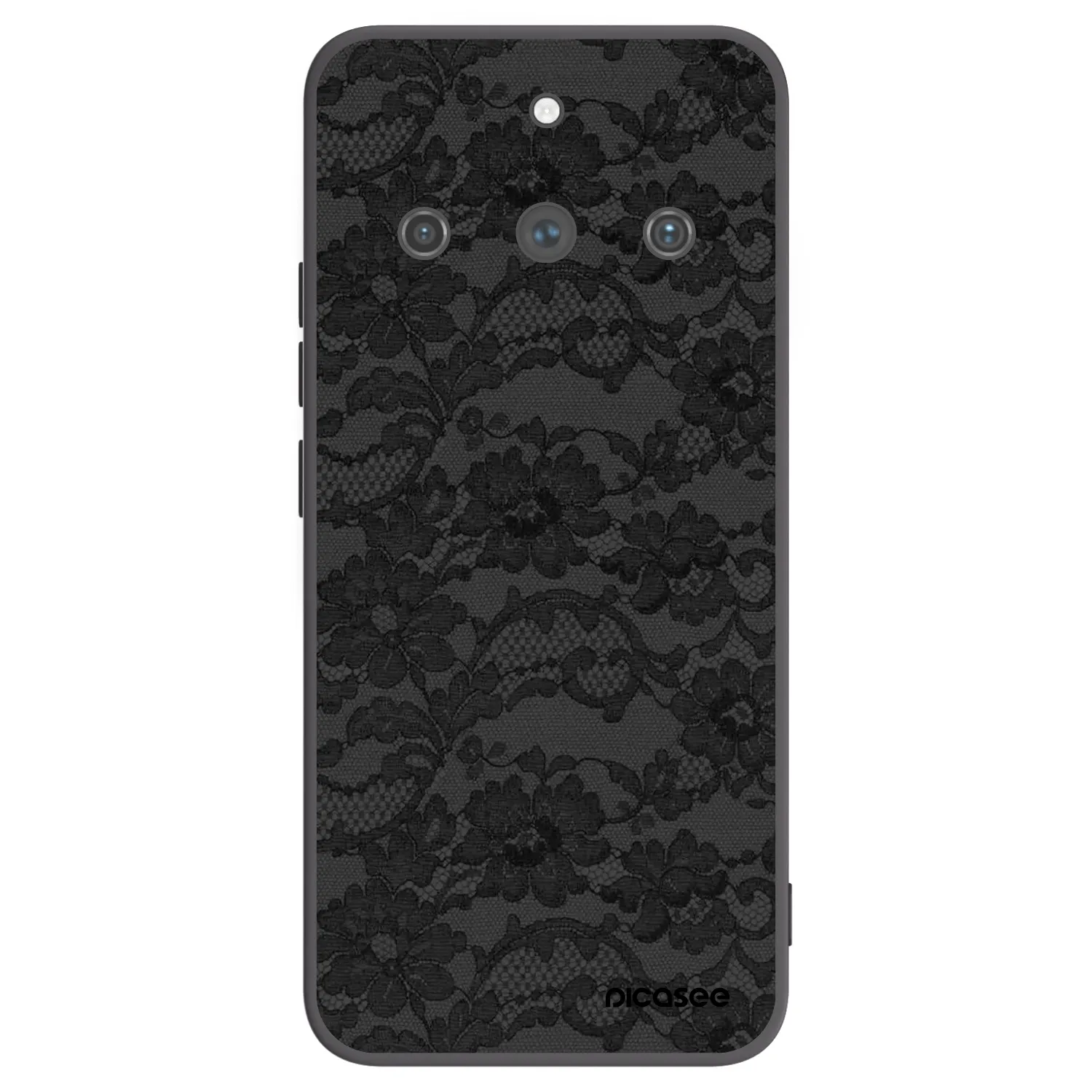 Picasee husă neagră din silicon pentru Realme 11 Pro+ - Dark Elegance