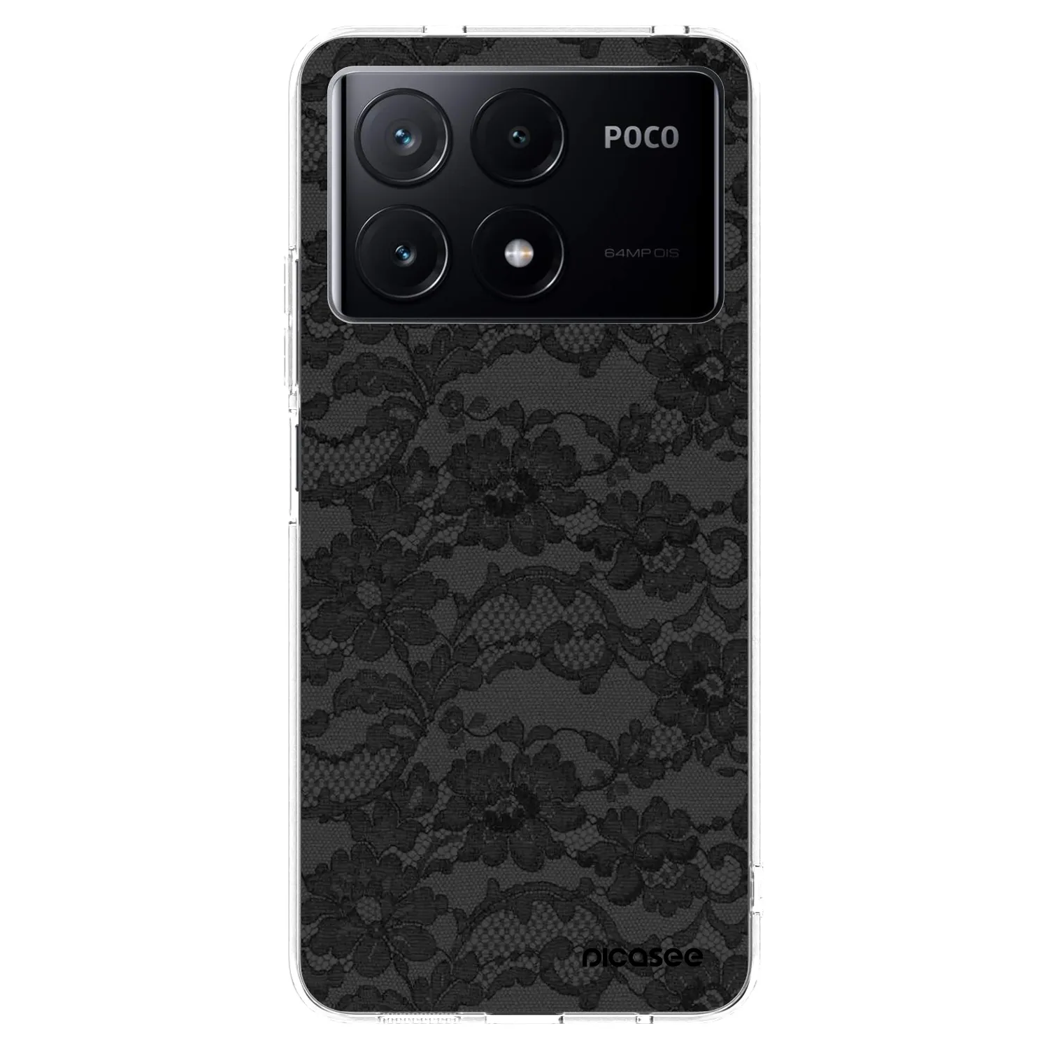 Picasee husă transparentă din silicon pentru Xiaomi Poco X6 Pro - Dark Elegance