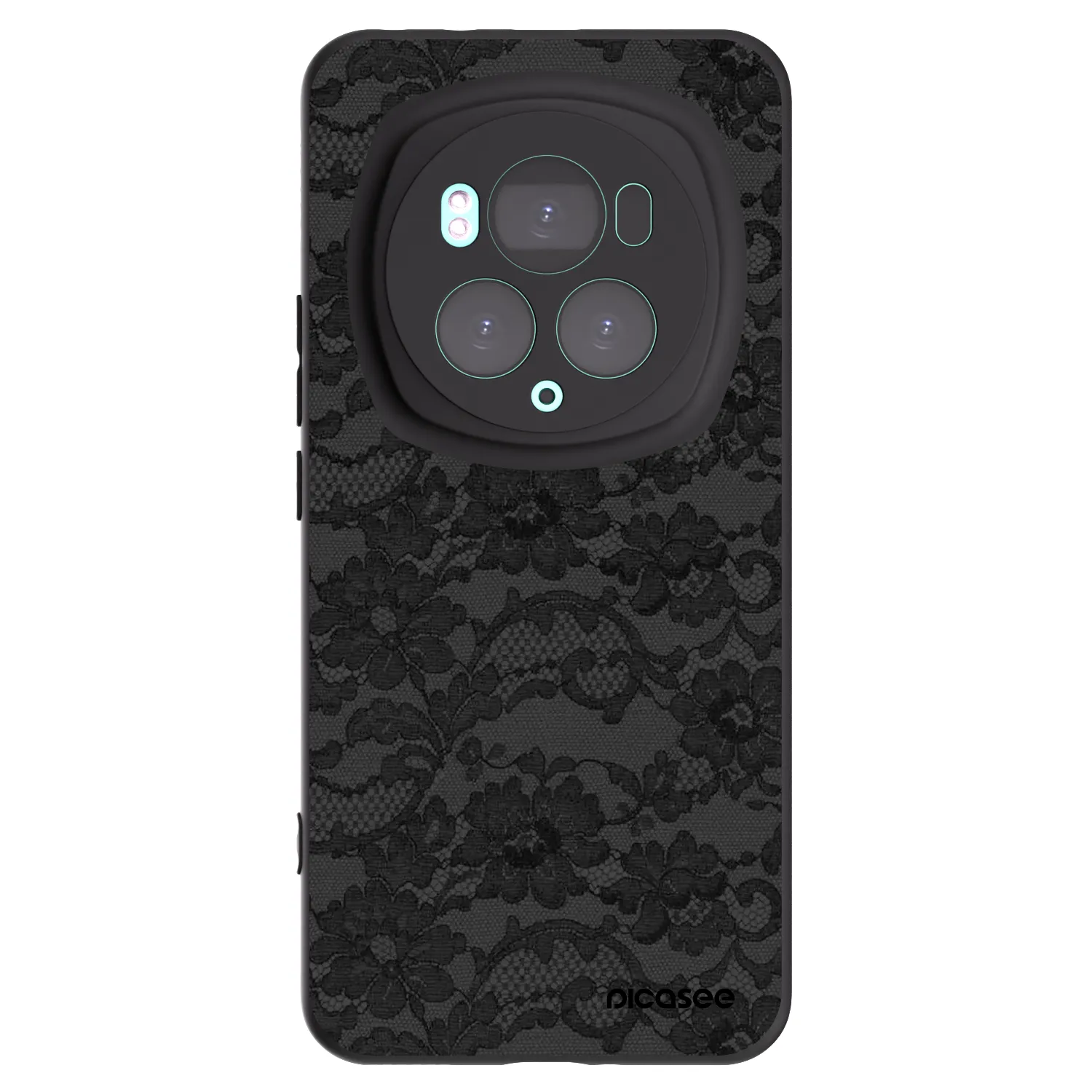 Picasee husă neagră din silicon pentru Honor Magic6 Pro - Dark Elegance
