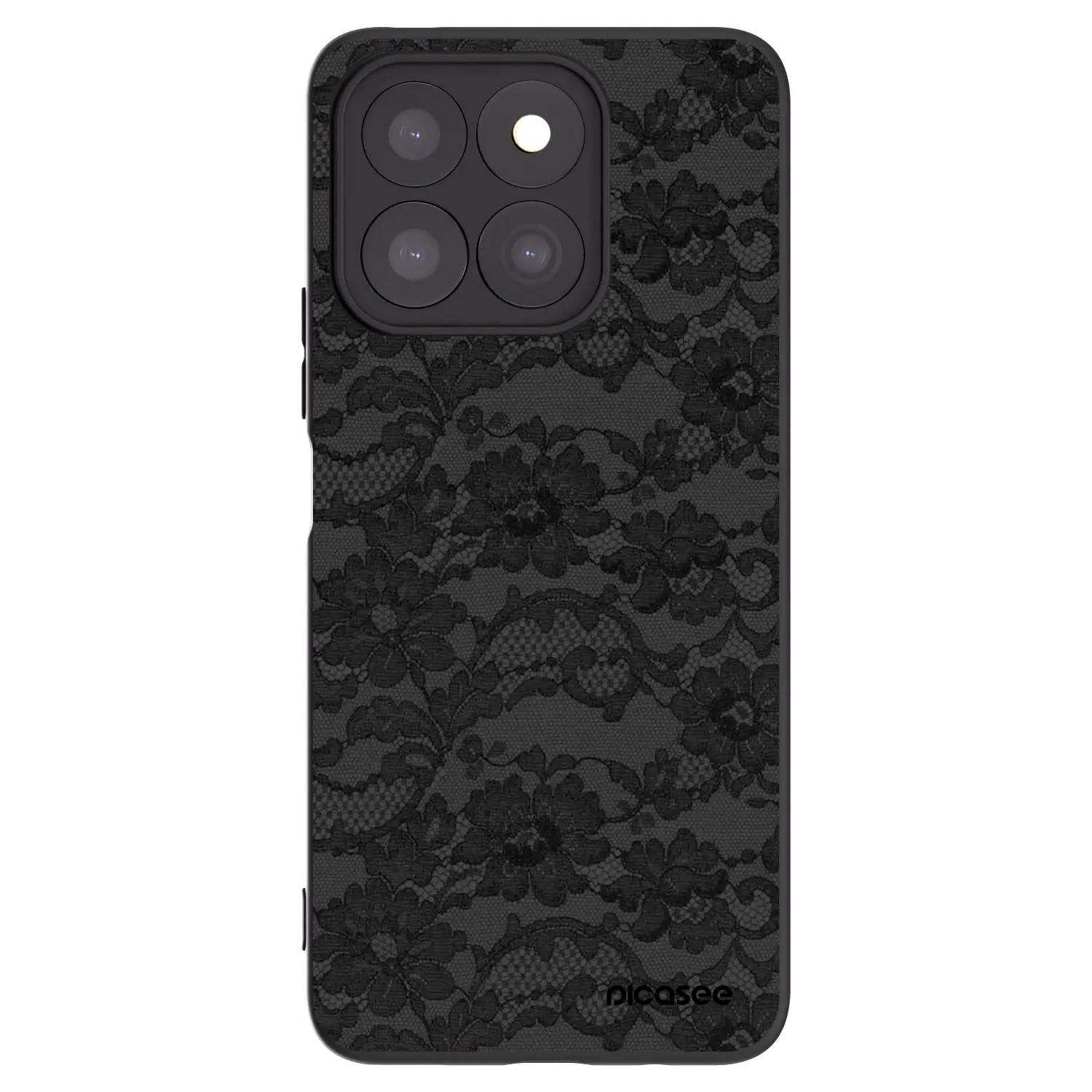 Picasee husă neagră din silicon pentru Honor X8b - Dark Elegance