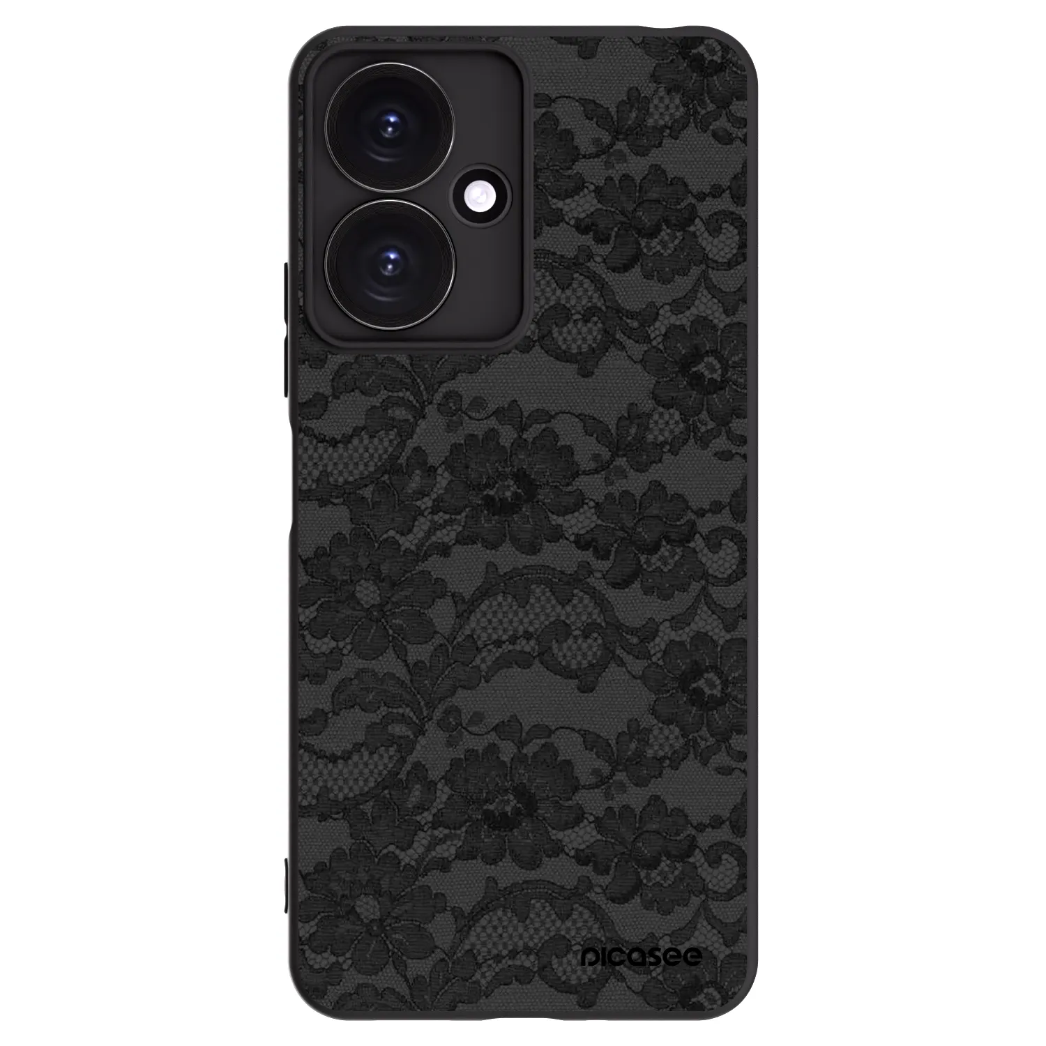 Picasee husă neagră din silicon pentru Xiaomi Redmi 13C 5G - Dark Elegance