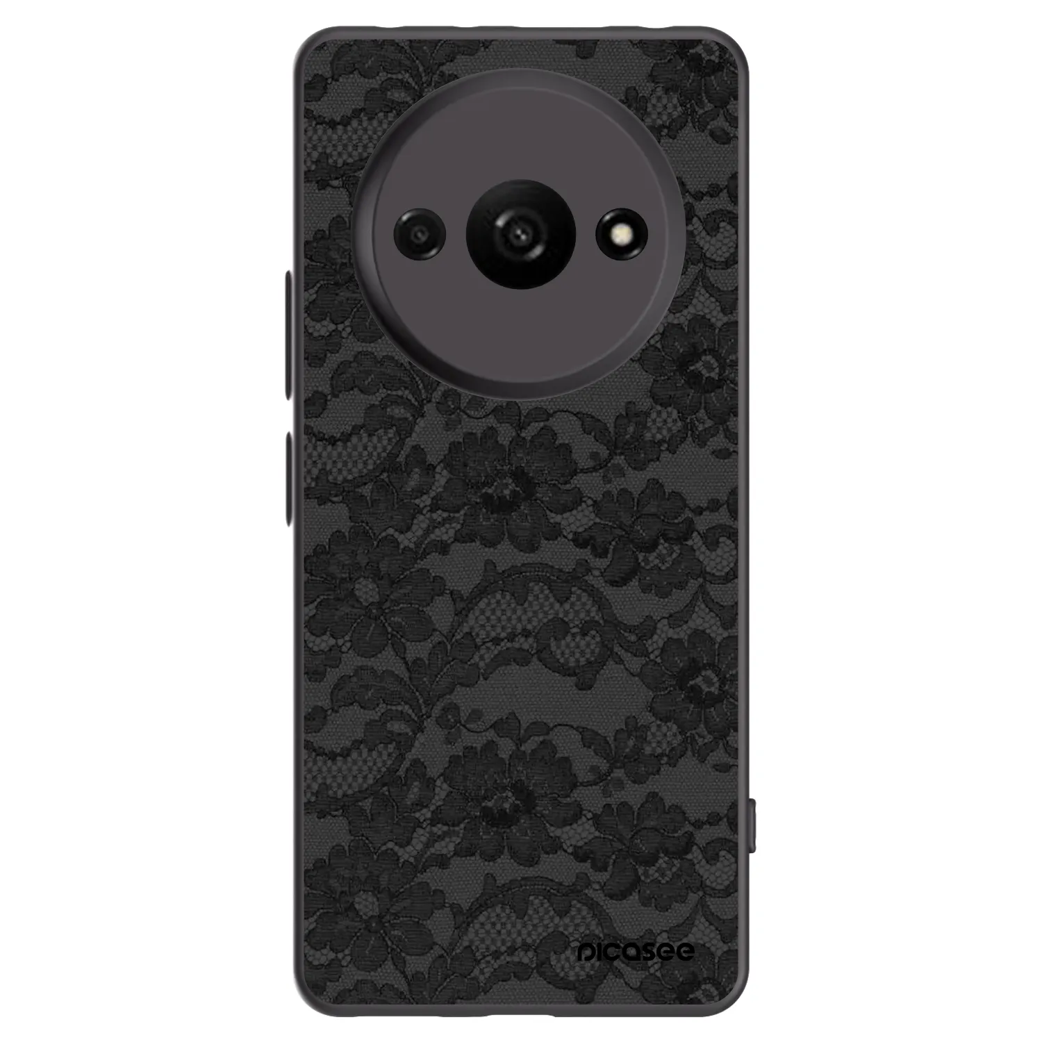 Picasee husă neagră din silicon pentru Xiaomi Redmi A3 - Dark Elegance