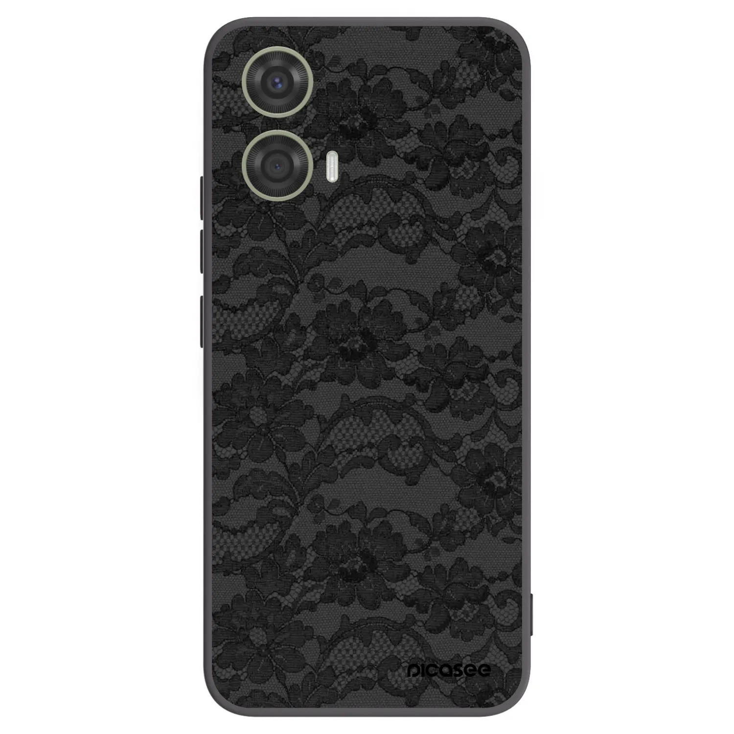 Picasee husă neagră din silicon pentru Motorola Moto G24 - Dark Elegance