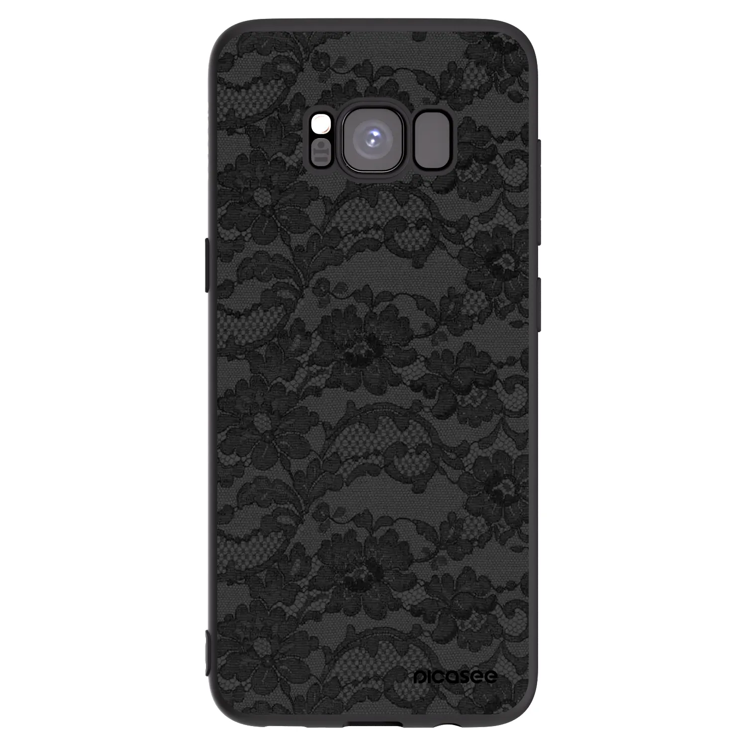 Picasee husă neagră din silicon pentru Samsung Galaxy S8 G950F - Dark Elegance