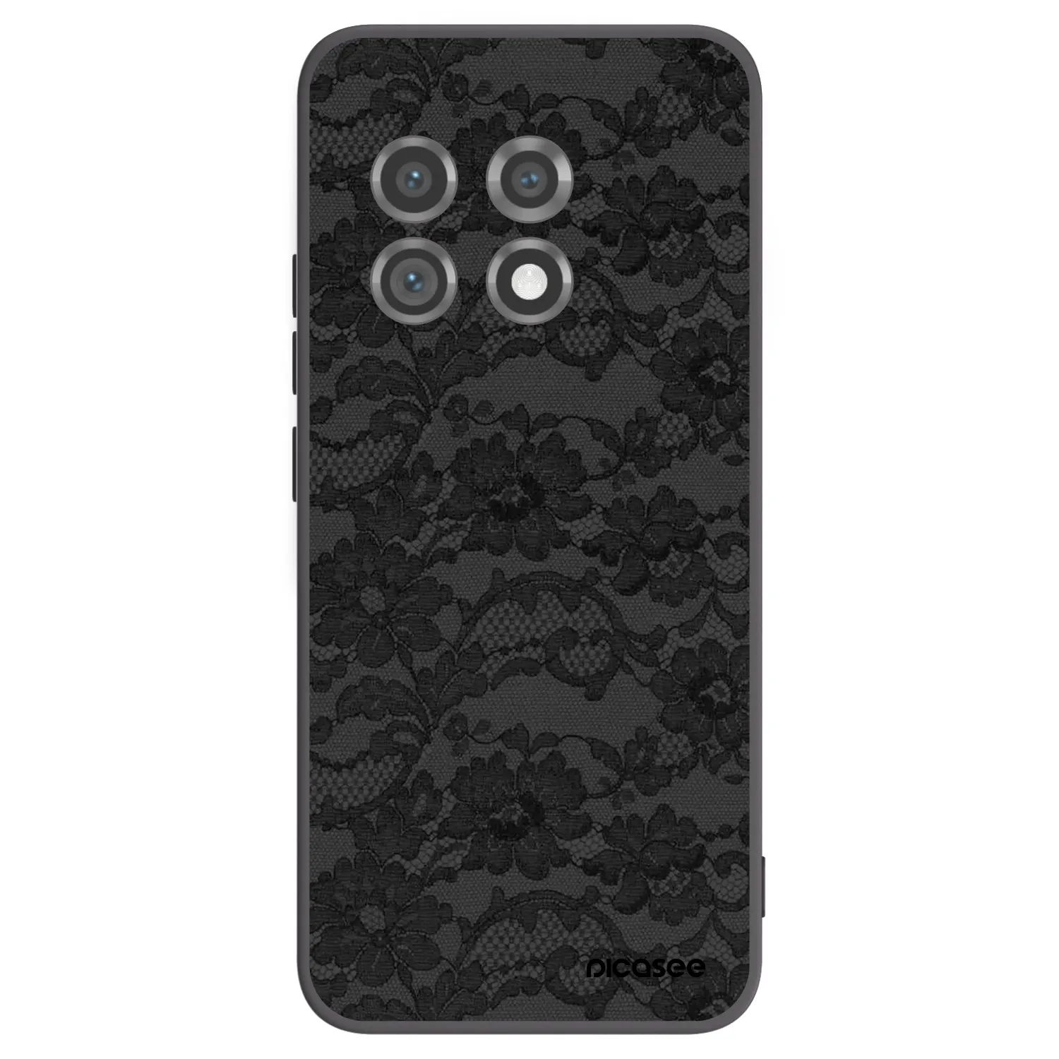 Picasee husă neagră din silicon pentru OnePlus 11 5G - Dark Elegance