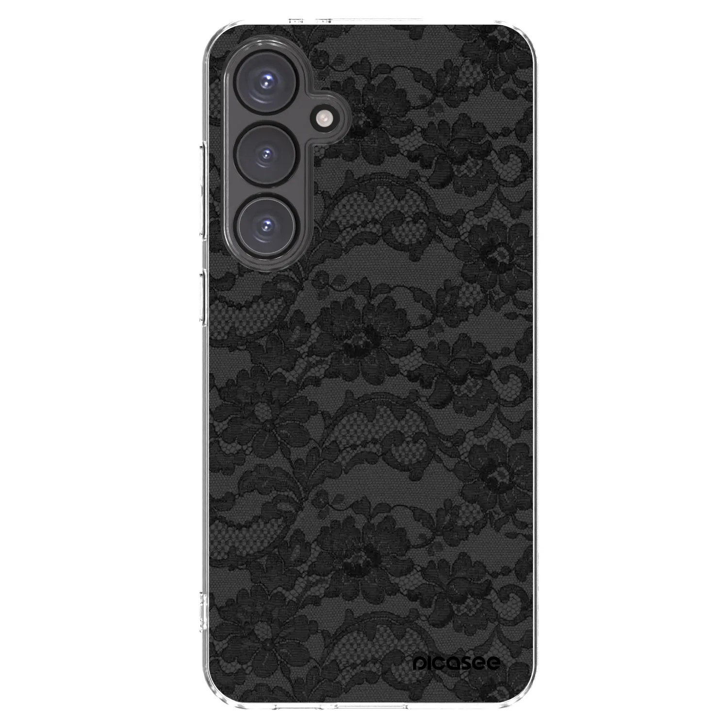 Picasee husă transparentă din silicon pentru Samsung Galaxy S24 FE S721B - Dark Elegance