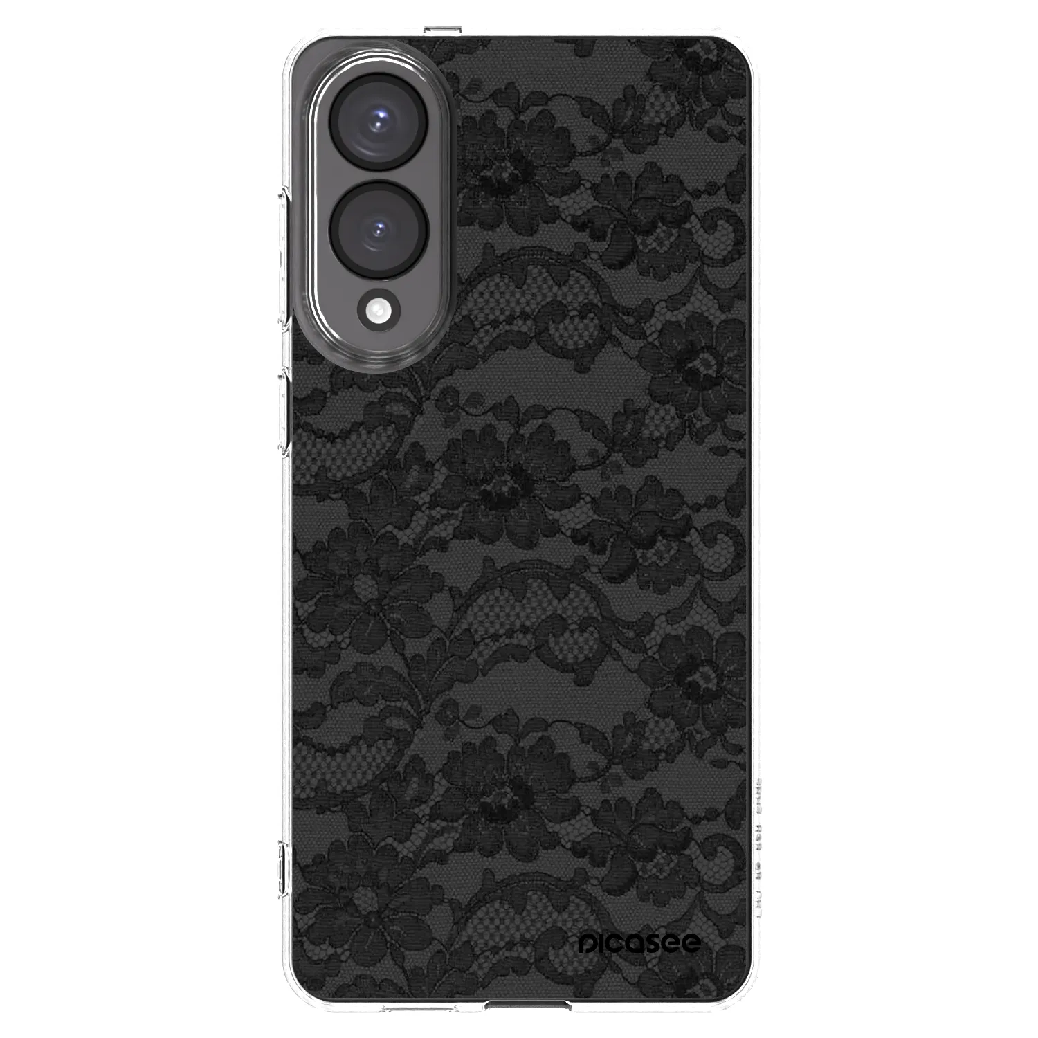 Picasee husă transparentă din silicon pentru Samsung Galaxy S25 Edge 5G - Dark Elegance