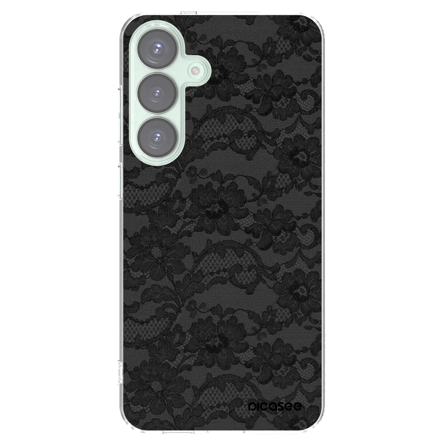 Picasee husă transparentă din silicon pentru Samsung Galaxy S25+ 5G - Dark Elegance
