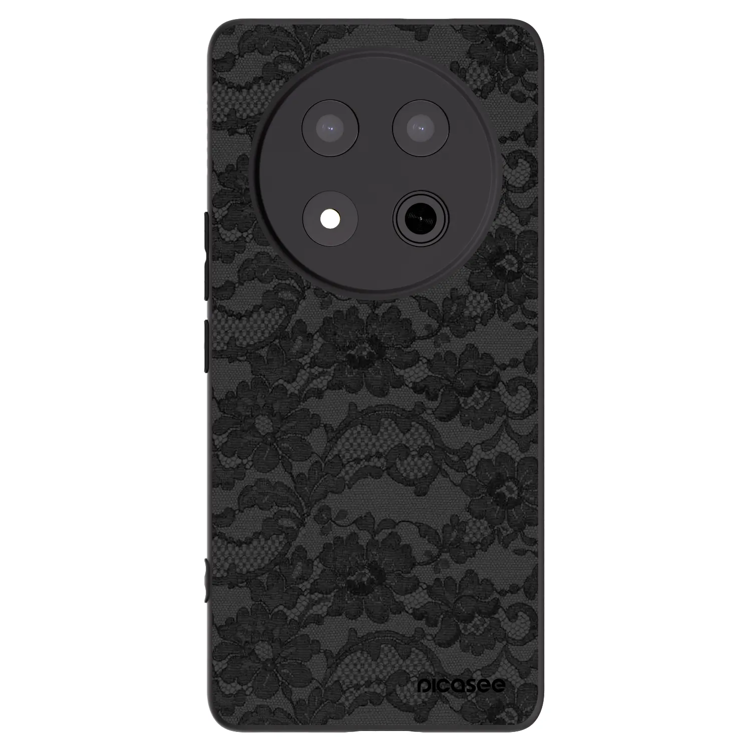 Picasee husă neagră din silicon pentru Honor Magic7 Lite 5G - Dark Elegance