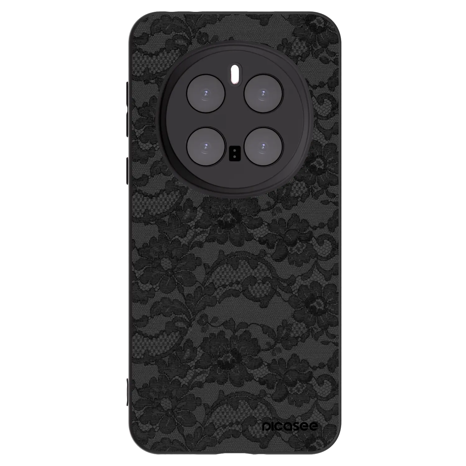 Picasee husă neagră din silicon pentru Honor Magic7 Pro 5G - Dark Elegance