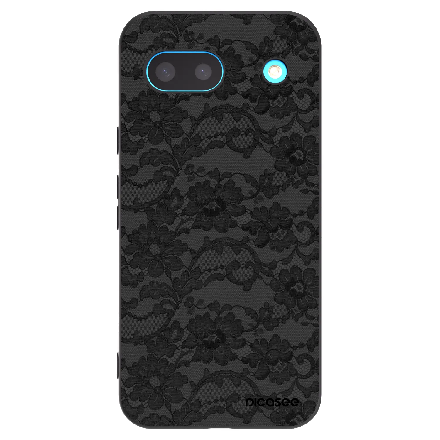 Picasee husă neagră din silicon pentru Google Pixel 8 - Dark Elegance