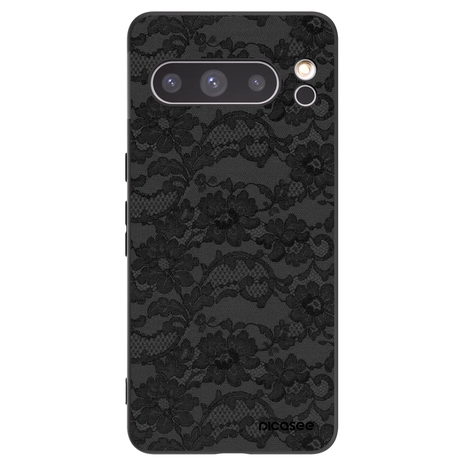 Picasee husă neagră din silicon pentru Google Pixel 8 Pro - Dark Elegance