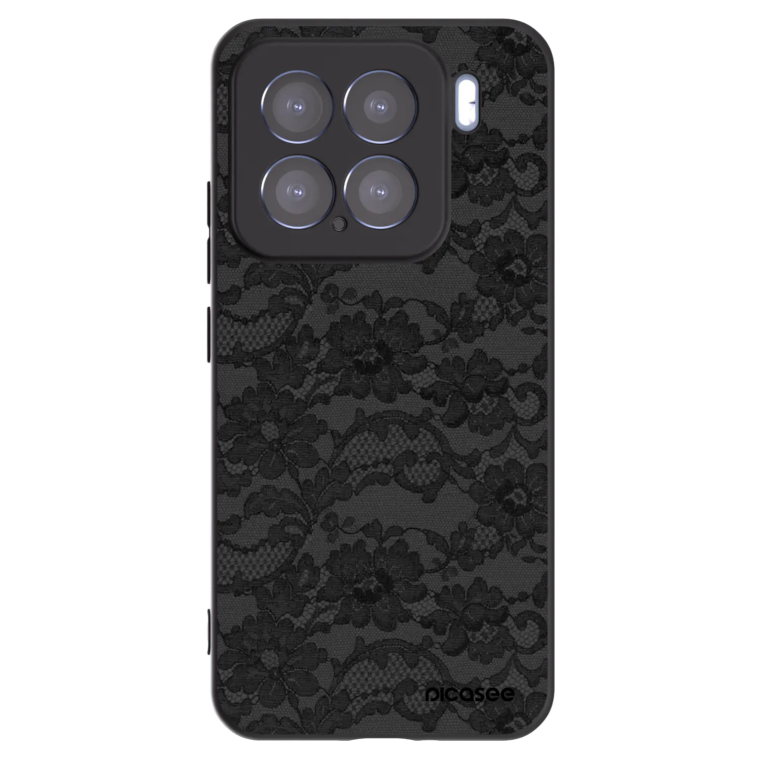 Picasee husă neagră din silicon pentru Xiaomi 15 - Dark Elegance