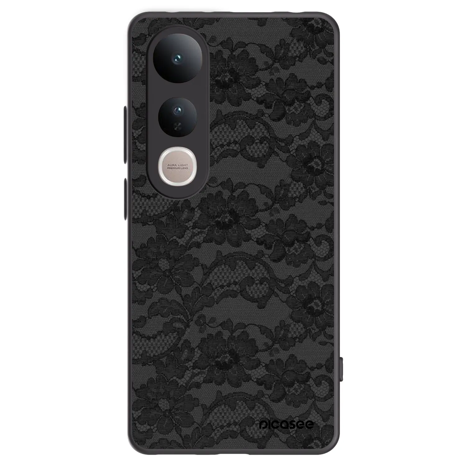 Picasee husă neagră din silicon pentru Vivo V50 Lite 5G - Dark Elegance