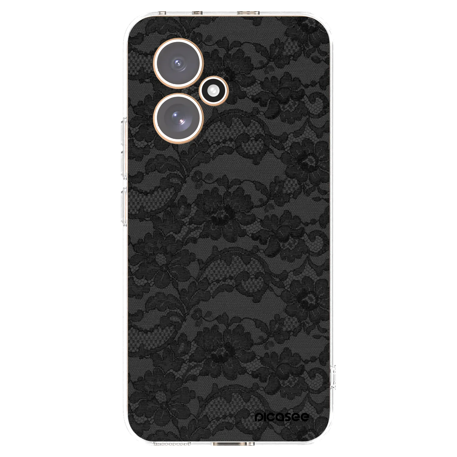 Picasee husă transparentă din silicon pentru Honor 400 5G - Dark Elegance