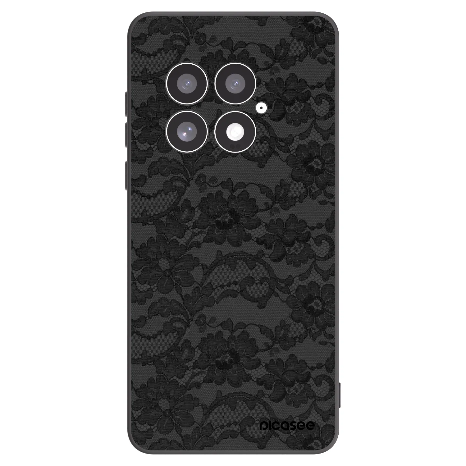 Picasee husă neagră din silicon pentru OnePlus 13 5G - Dark Elegance