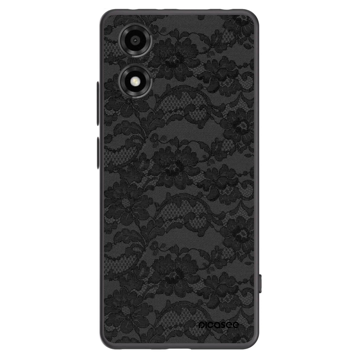 Picasee husă neagră din silicon pentru Motorola Moto E14 - Dark Elegance