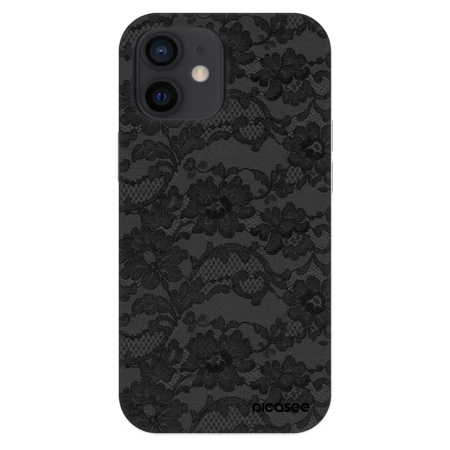 Picasee Fashion Case pentru Apple iPhone 12 mini - Dark Elegance