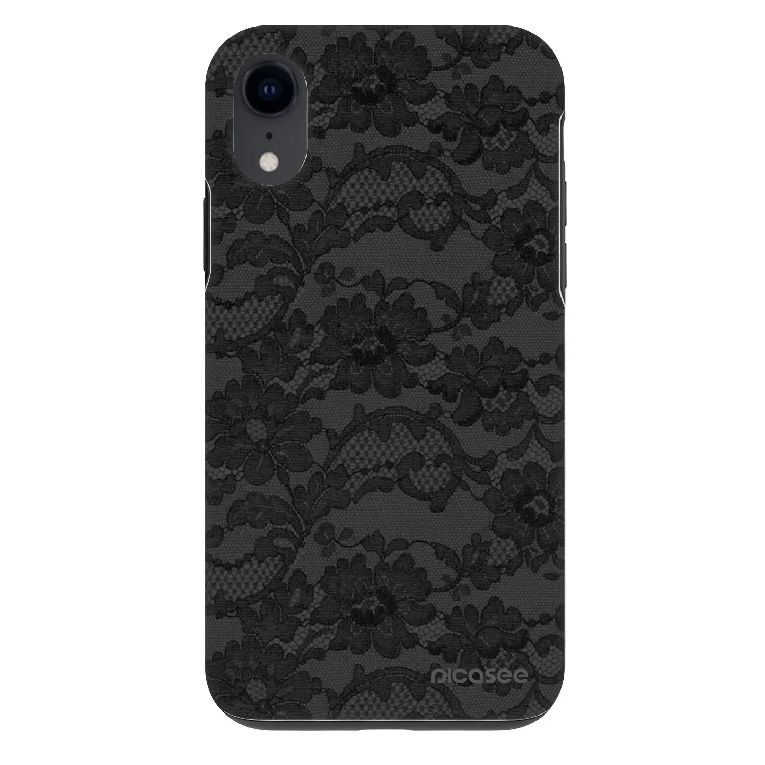 Picasee Fashion Case pentru Apple iPhone XR - Dark Elegance