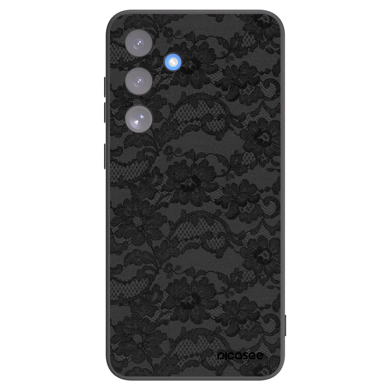 Picasee husă neagră din silicon pentru Samsung Galaxy S25 FE 5G - Dark Elegance