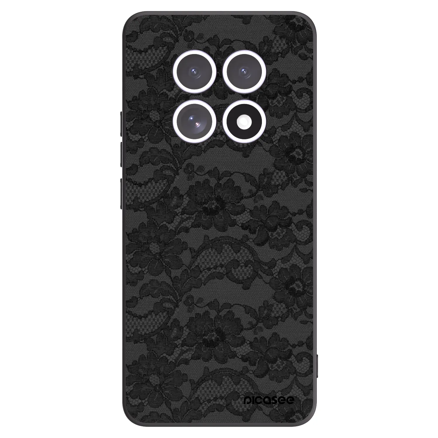 Picasee husă neagră din silicon pentru Xiaomi Redmi Note 15 - Dark Elegance