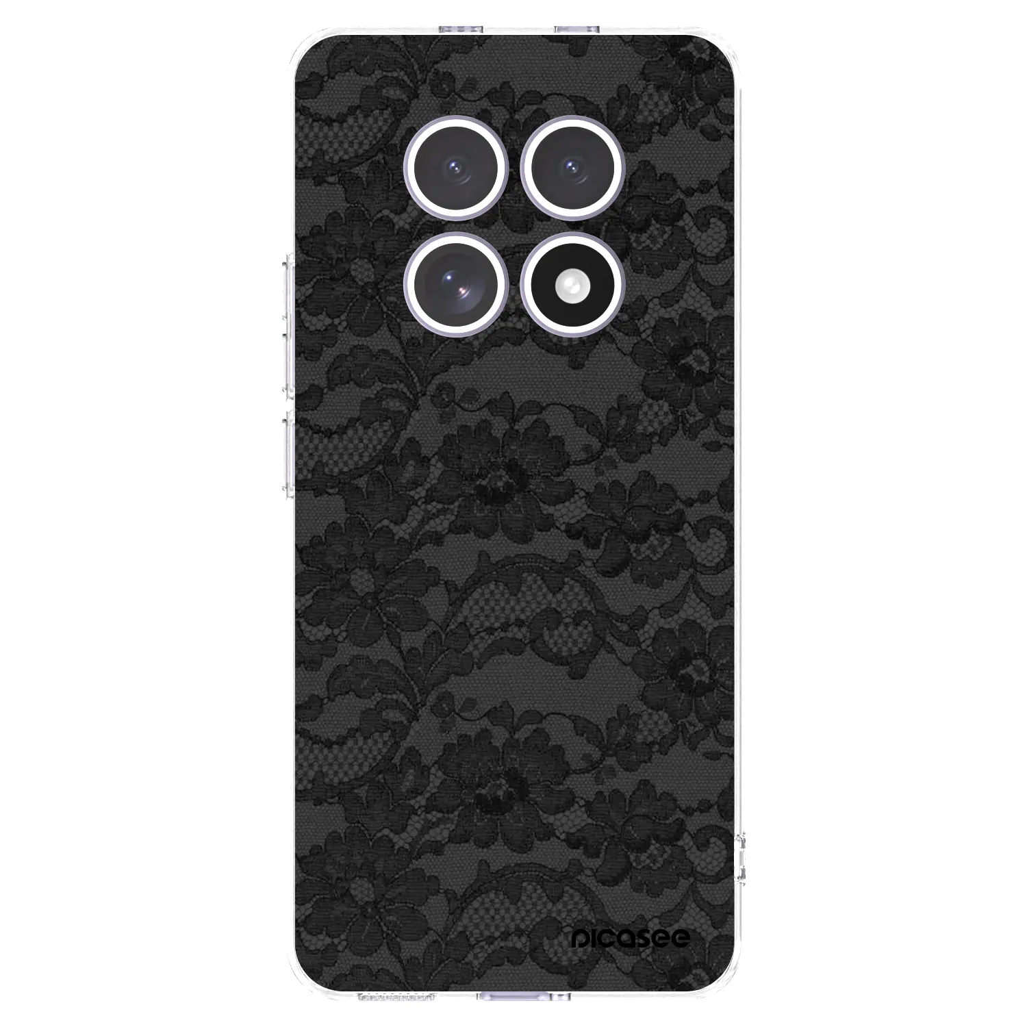 Picasee husă transparentă din silicon pentru Xiaomi Redmi Note 15 - Dark Elegance