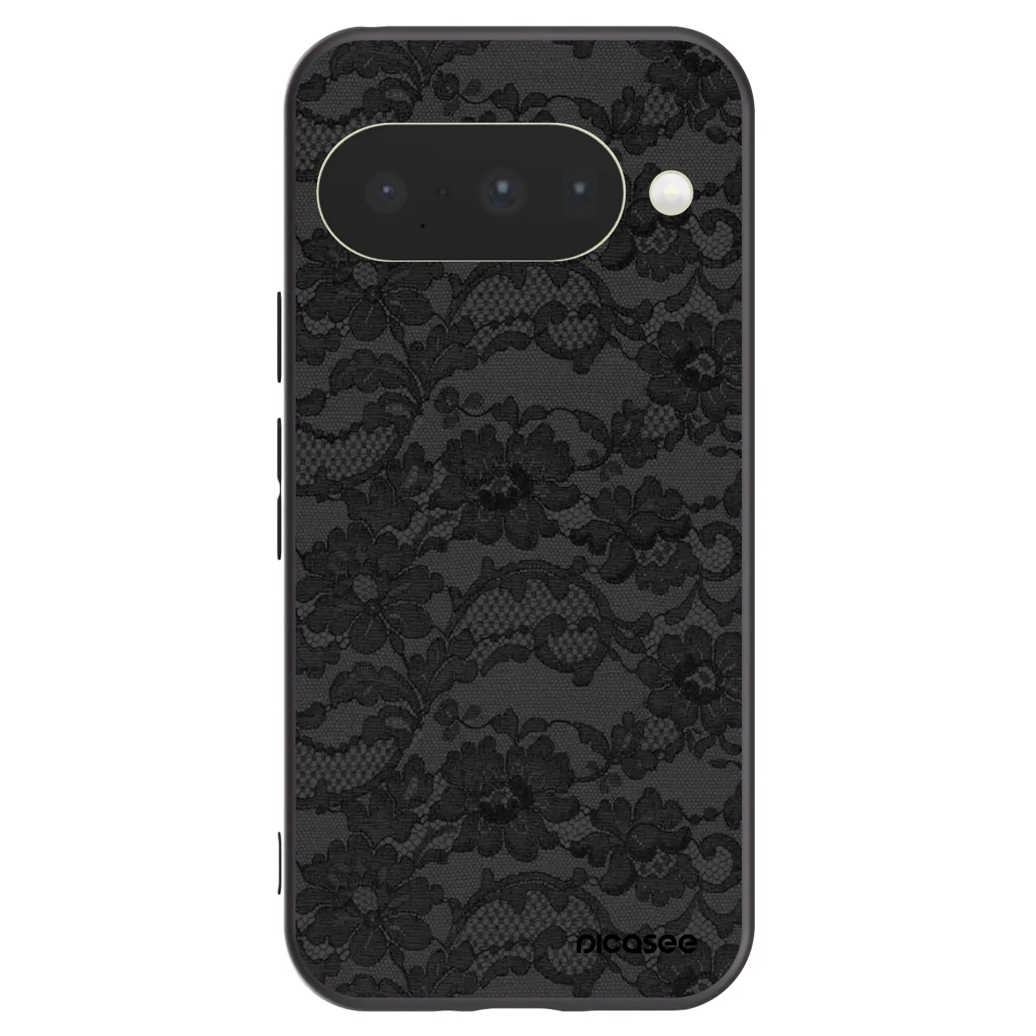 Picasee husă neagră din silicon pentru Google Pixel 10 - Dark Elegance