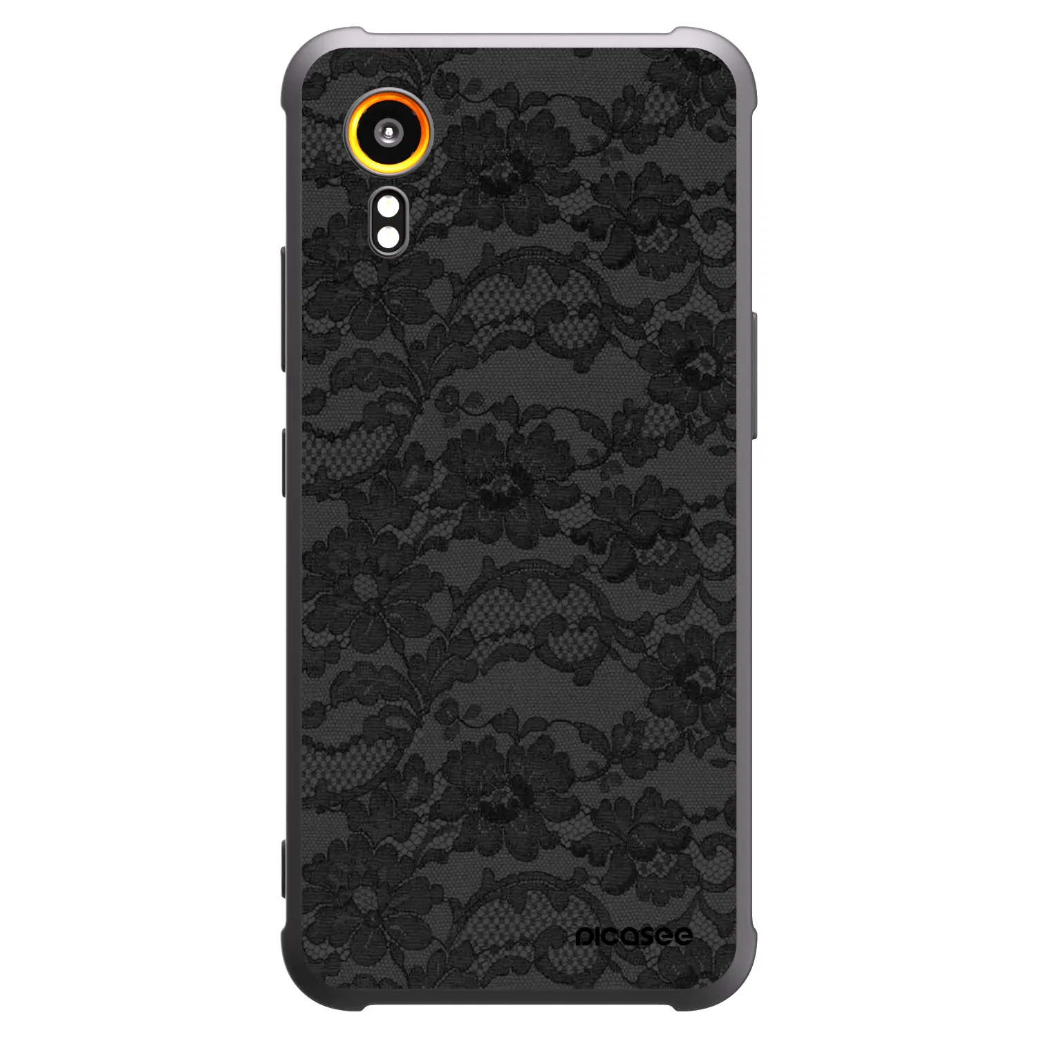 Picasee husă neagră din silicon pentru Samsung Galaxy Xcover 7 - Dark Elegance