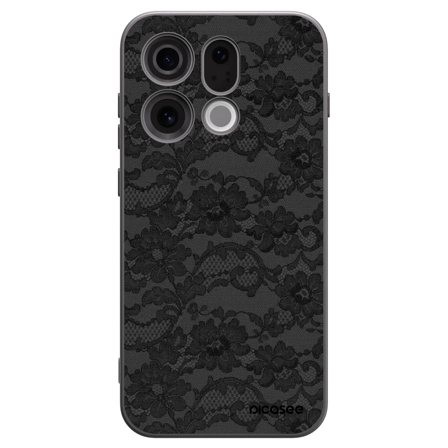 Picasee husă neagră din silicon pentru OPPO Find X9 - Dark Elegance