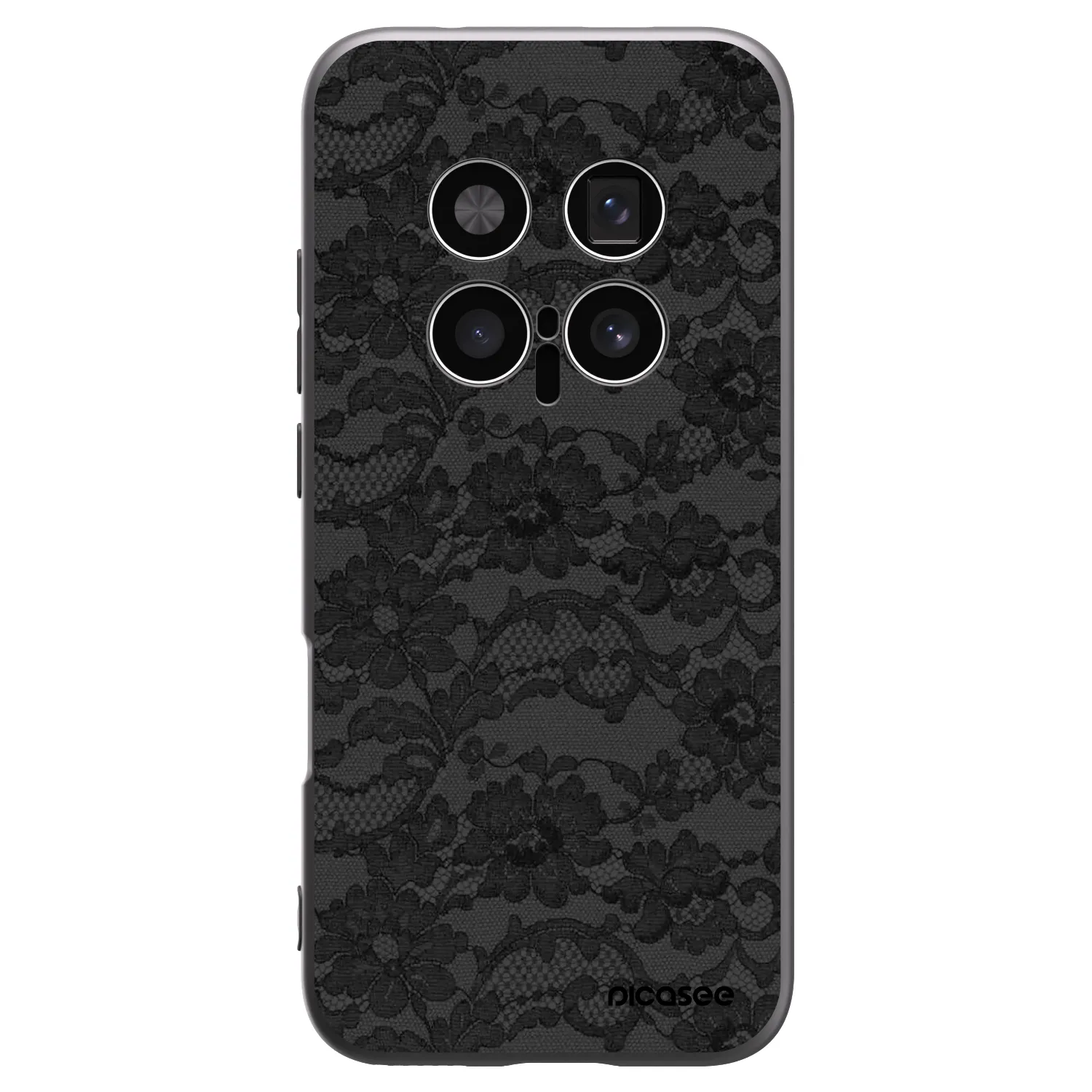 Picasee husă neagră din silicon pentru Honor Magic8 Pro 5G - Dark Elegance