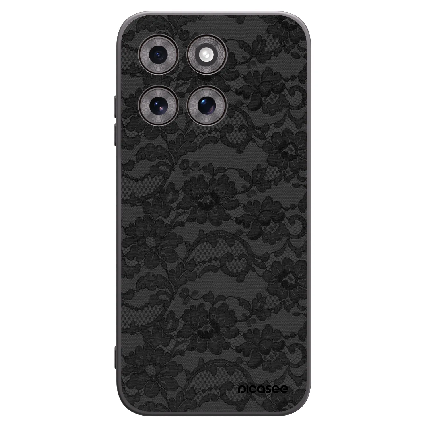 Picasee husă neagră din silicon pentru Motorola Moto G77 - Dark Elegance
