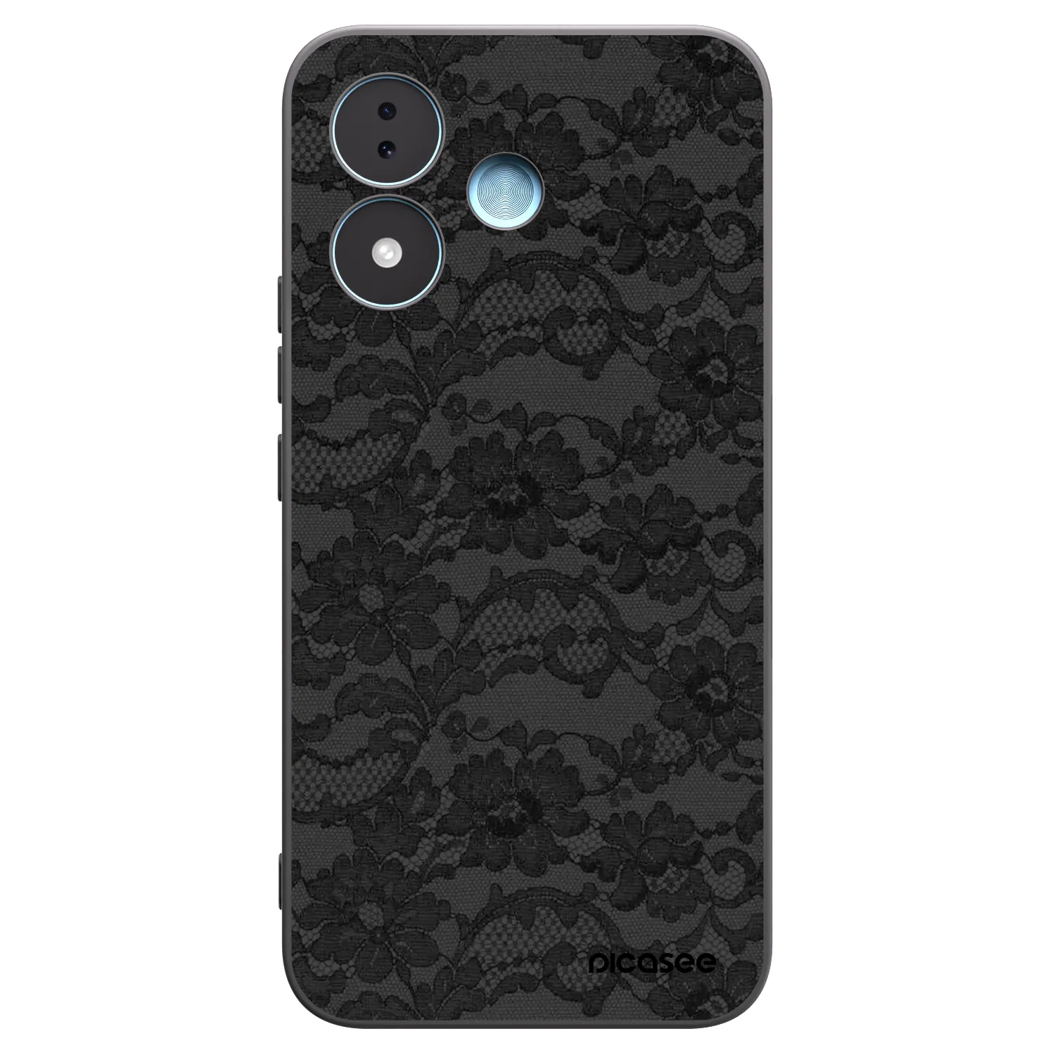 Picasee husă neagră din silicon pentru Xiaomi Redmi Note 17 5G - Dark Elegance