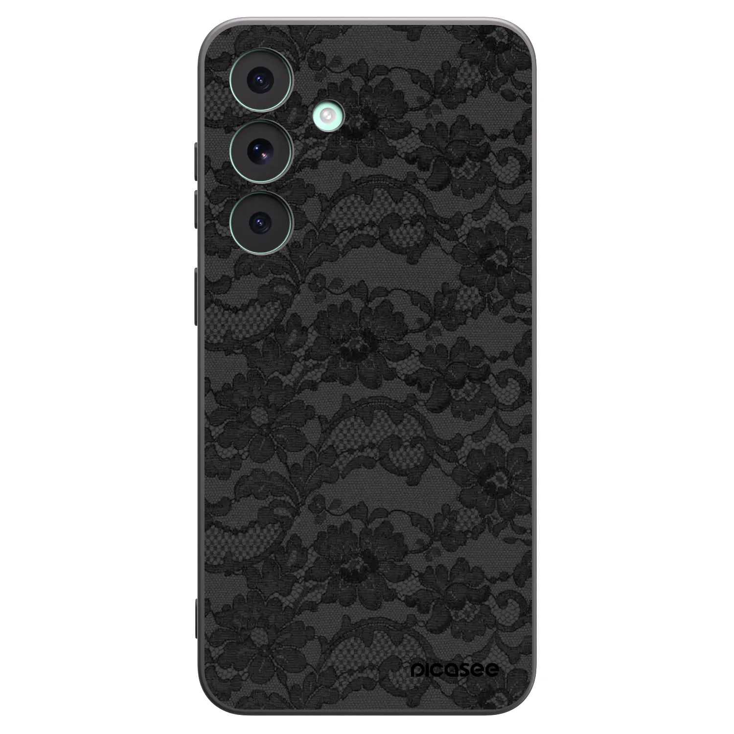 Picasee husă neagră din silicon pentru Samsung Galaxy S26 FE - Dark Elegance