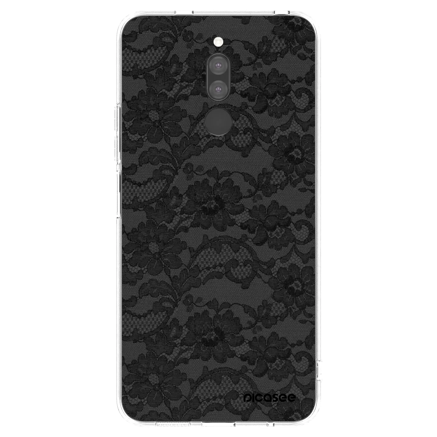Picasee husă transparentă din silicon pentru Xiaomi Redmi 8 - Dark Elegance