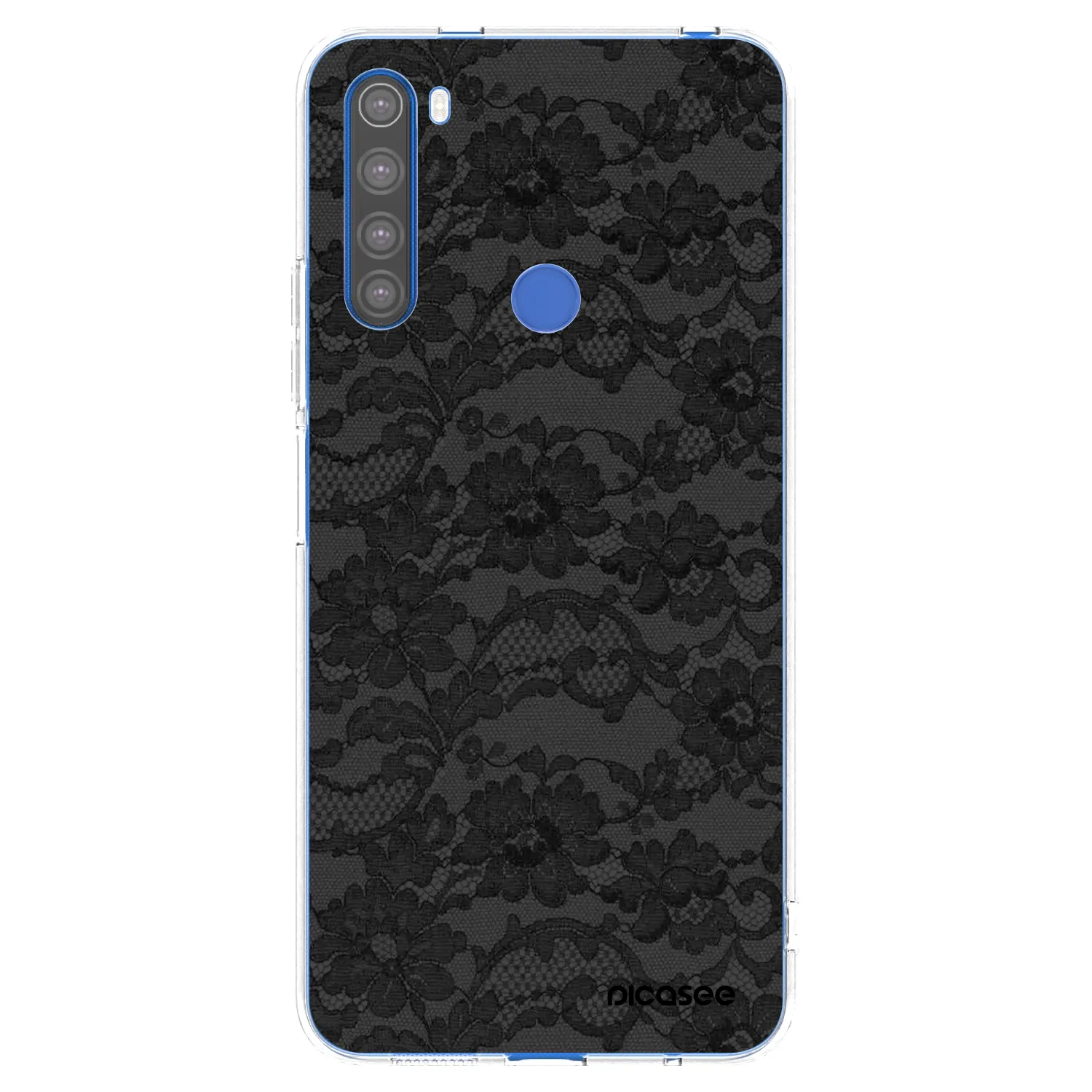 Picasee husă transparentă din silicon pentru Xiaomi Redmi Note 8T - Dark Elegance