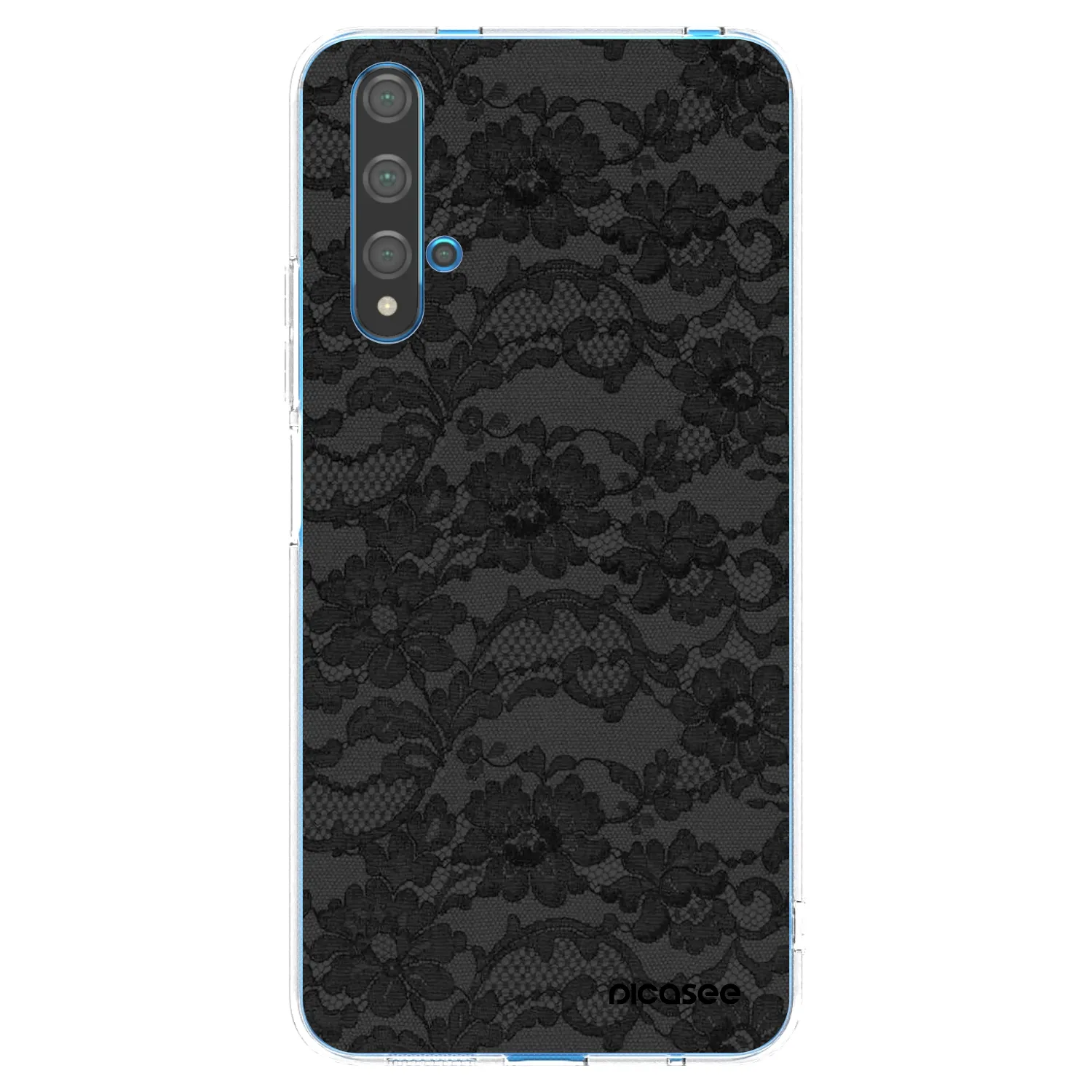 Picasee husă transparentă din silicon pentru Huawei Nova 5T - Dark Elegance