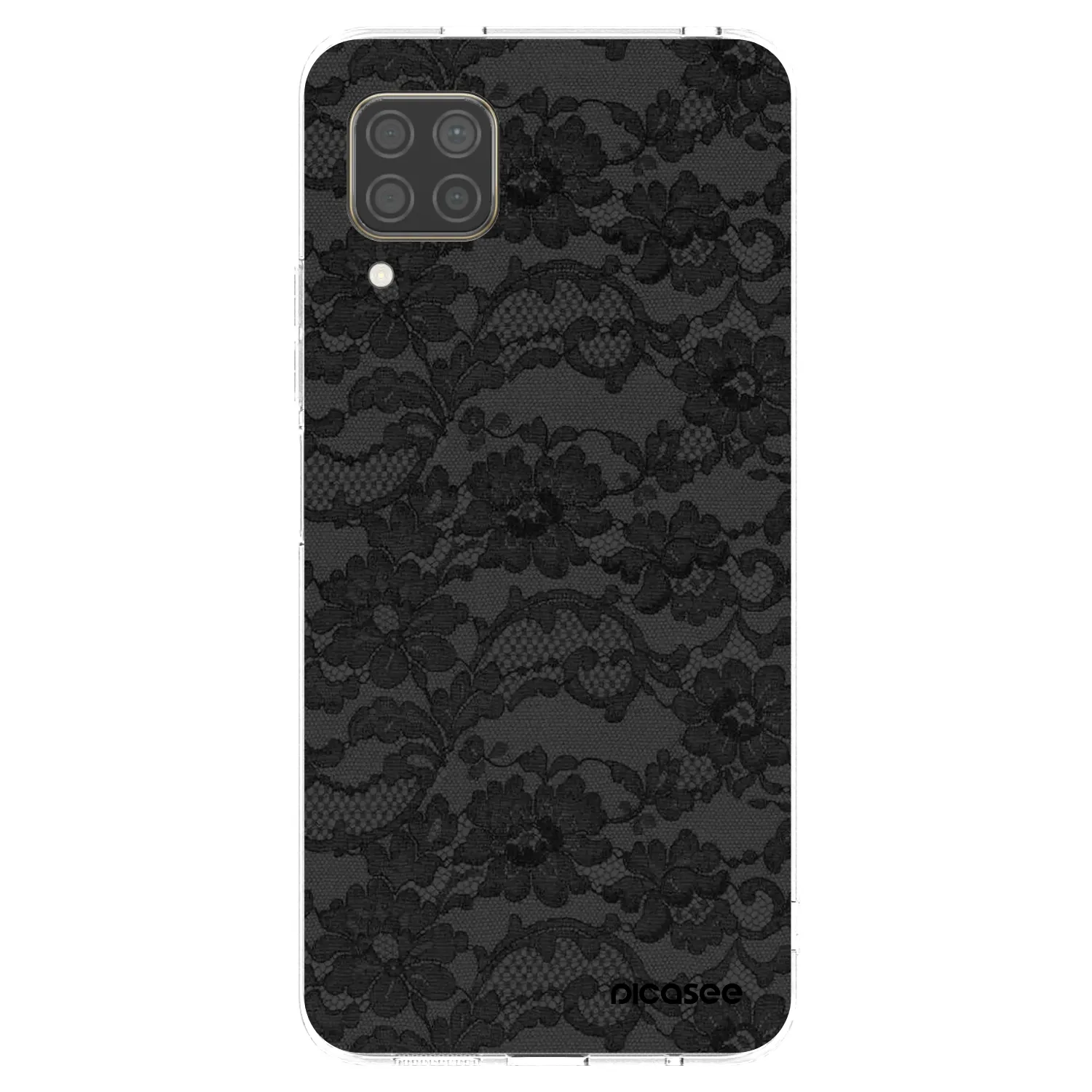 Picasee husă transparentă din silicon pentru Huawei P40 Lite - Dark Elegance