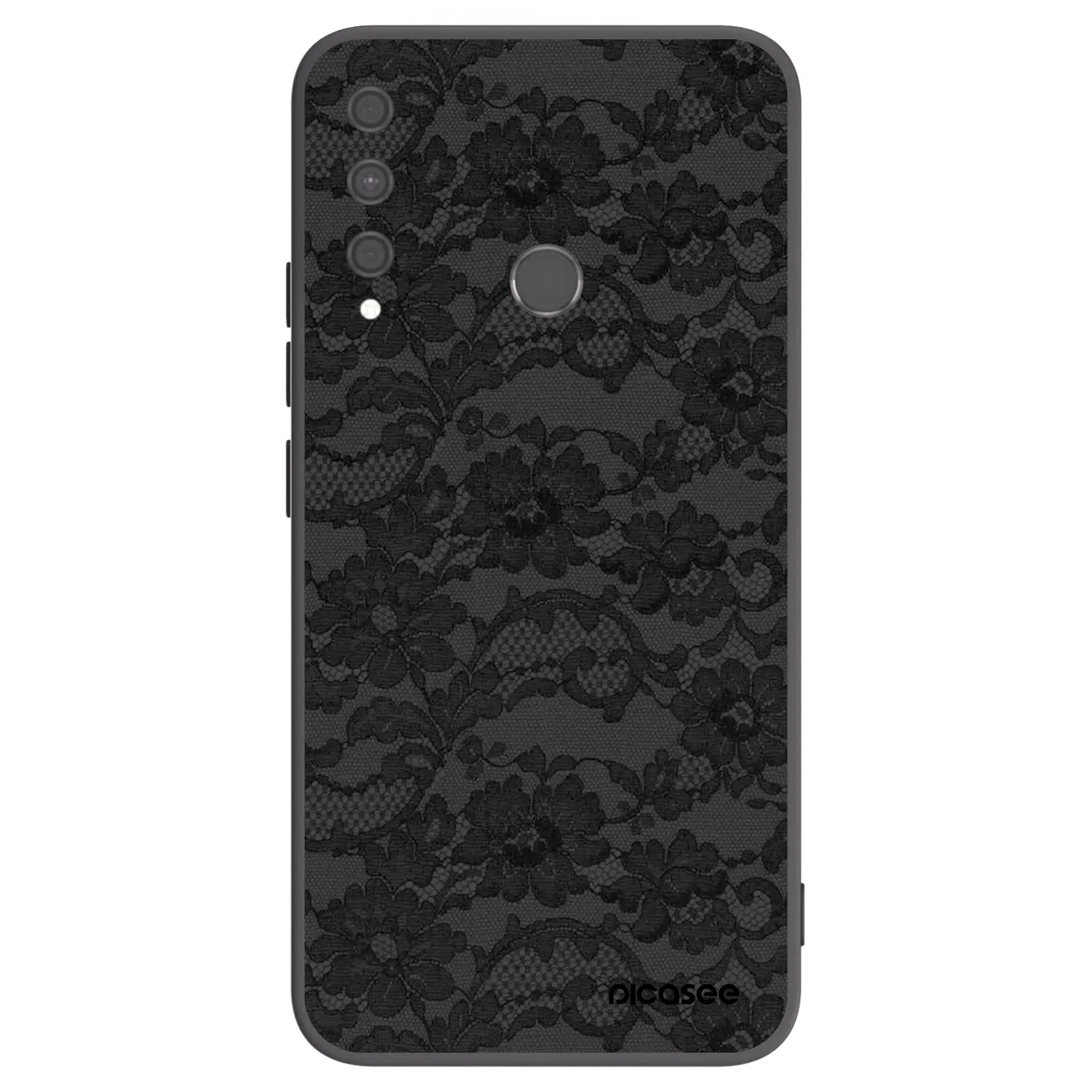 Picasee husă neagră din silicon pentru Huawei P40 Lite E - Dark Elegance
