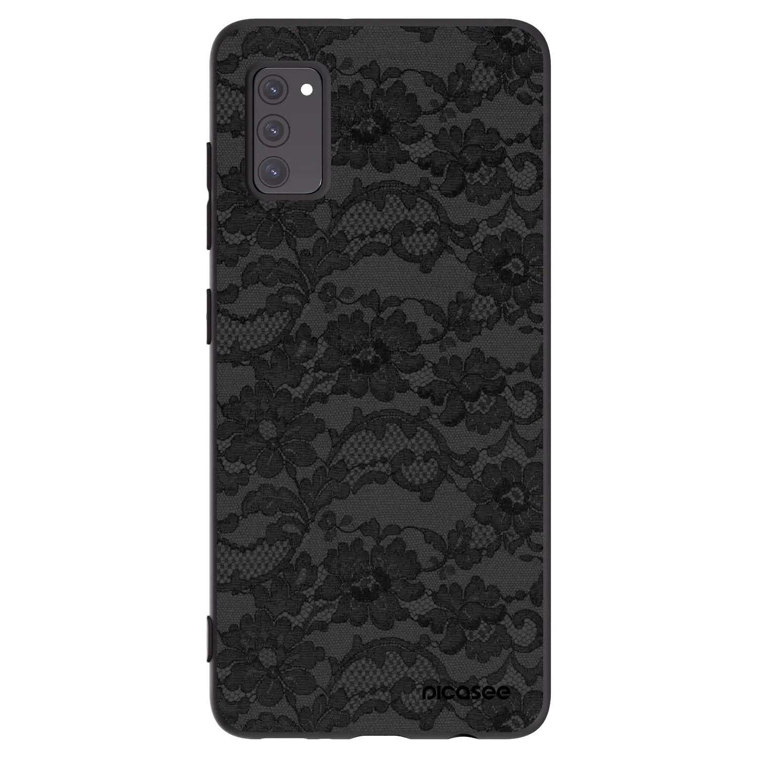 Picasee husă neagră din silicon pentru Samsung Galaxy A41 A415F - Dark Elegance
