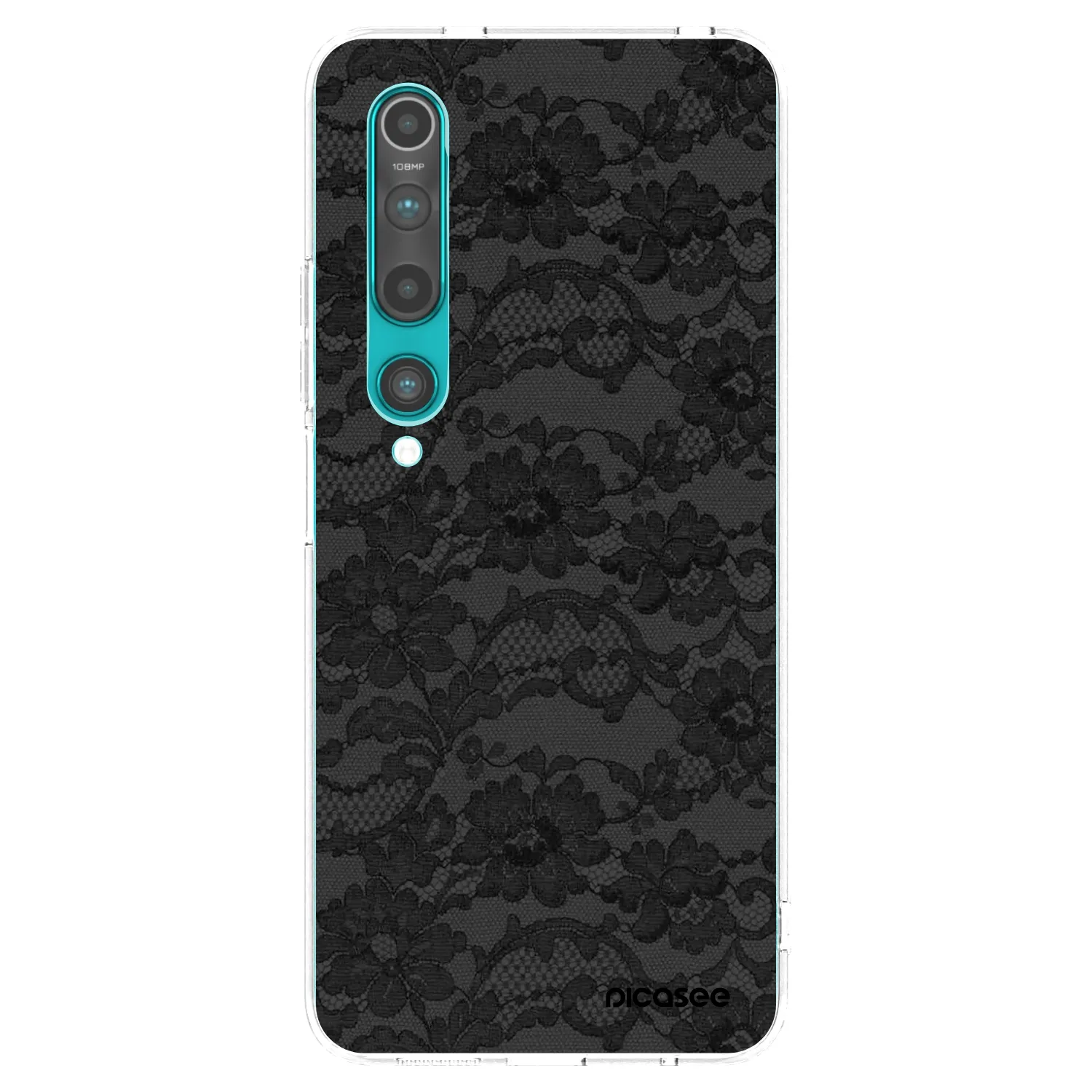 Picasee husă transparentă din silicon pentru Xiaomi Mi 10 - Dark Elegance