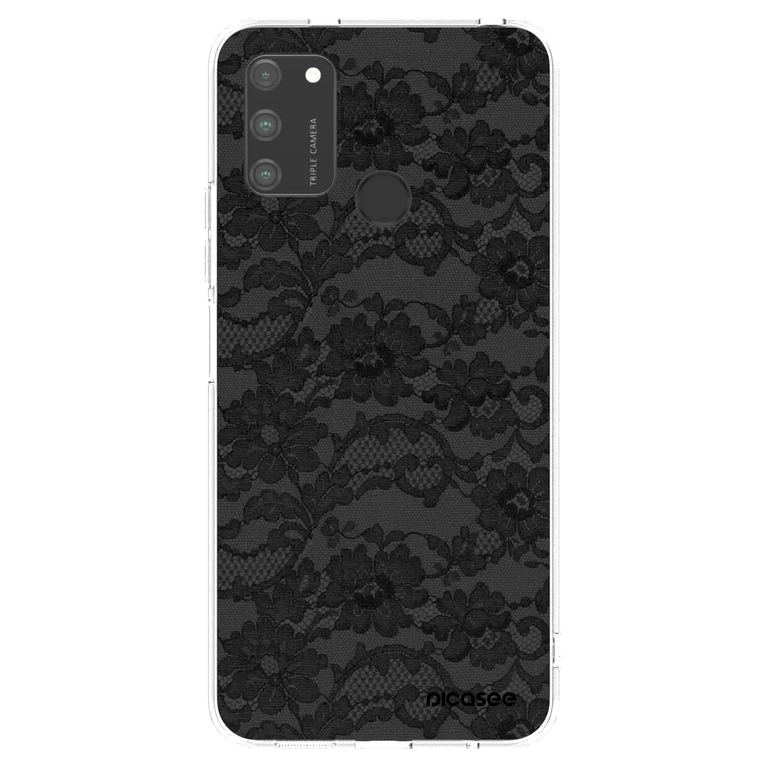 Picasee husă transparentă din silicon pentru Honor 9A - Dark Elegance
