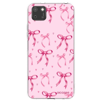 Picasee husă transparentă din silicon pentru Huawei Y5P - Bow Aesthetic